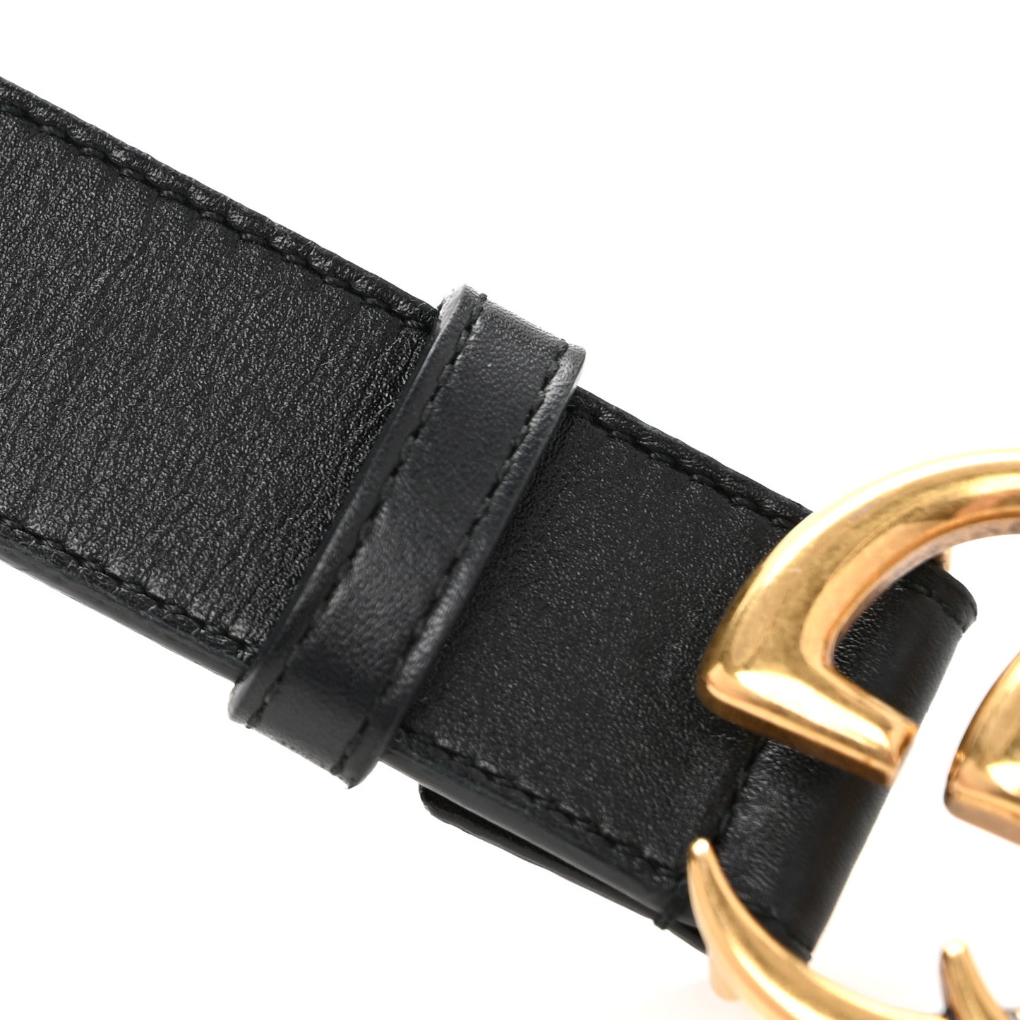 Calfskin Double G 30mm Belt 75 30 Black