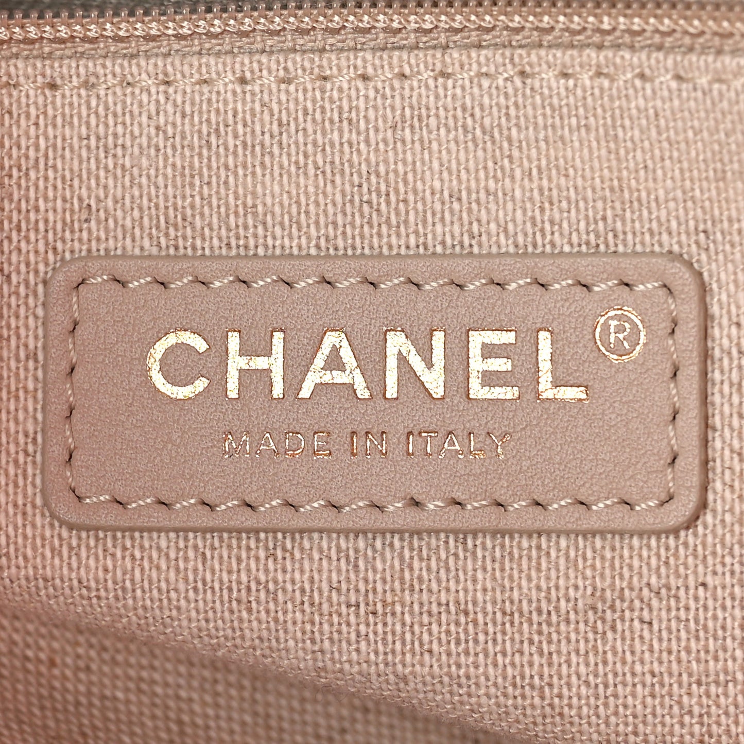 Calfskin Medium Deauville Tote Coral Pink