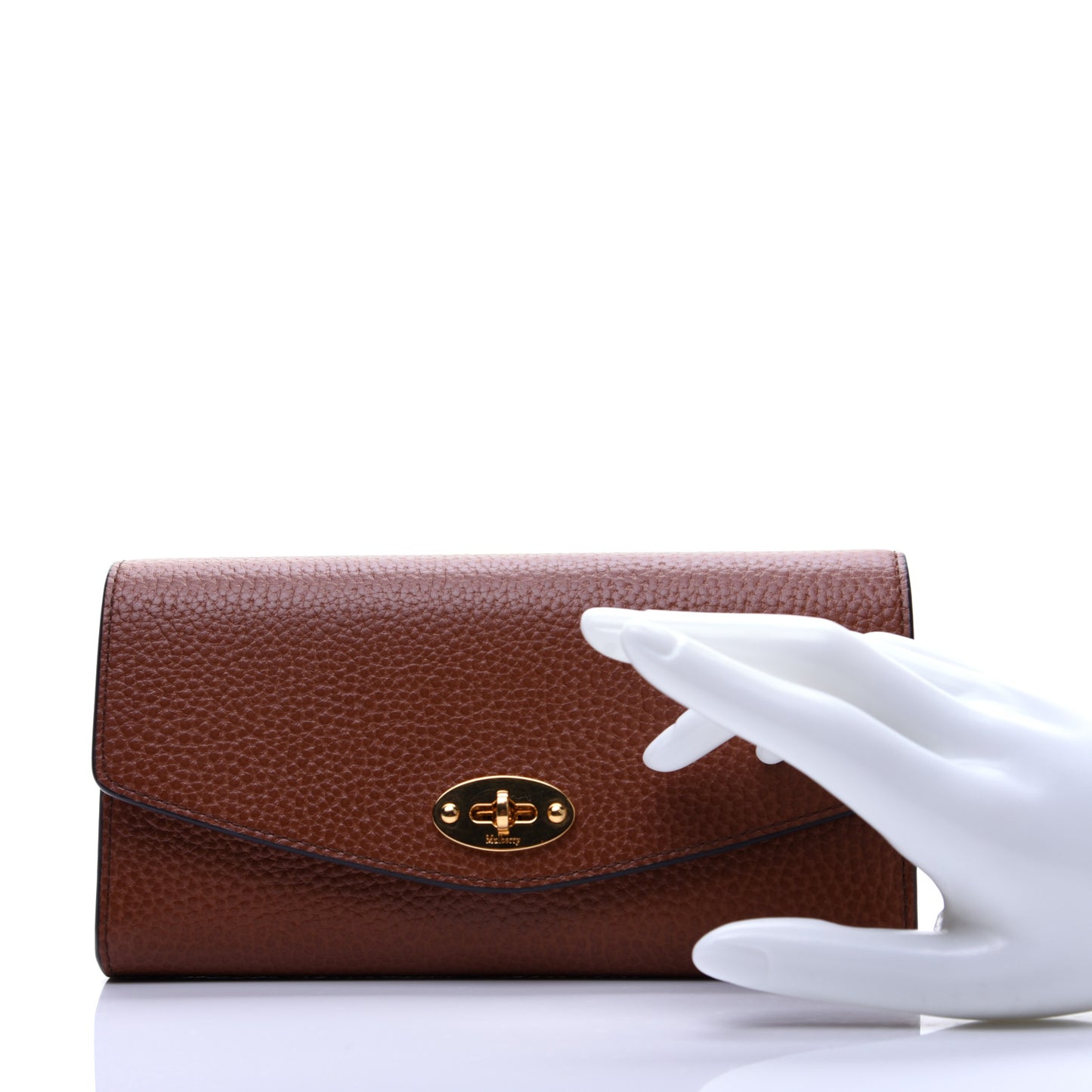 Small Classic Grain Darley Wallet Oak