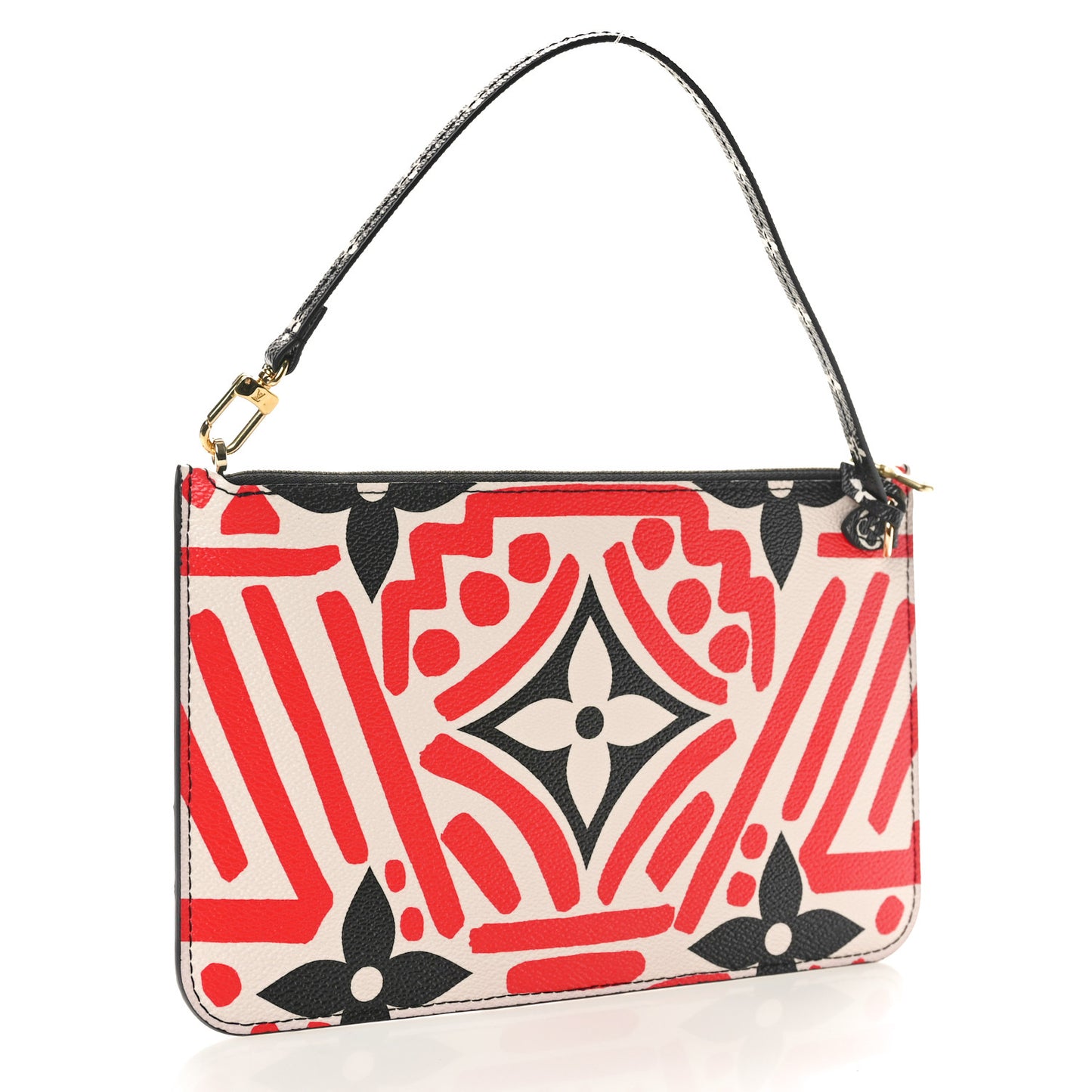 Monogram Giant Crafty Neverfull MM GM Pochette Creme Rouge Black