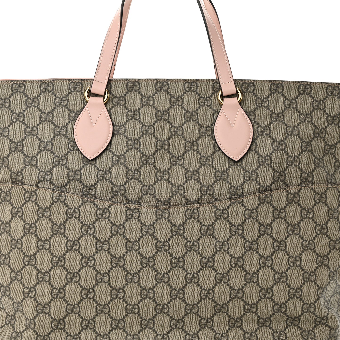Soft GG Supreme Monogram Diaper Bag Pink