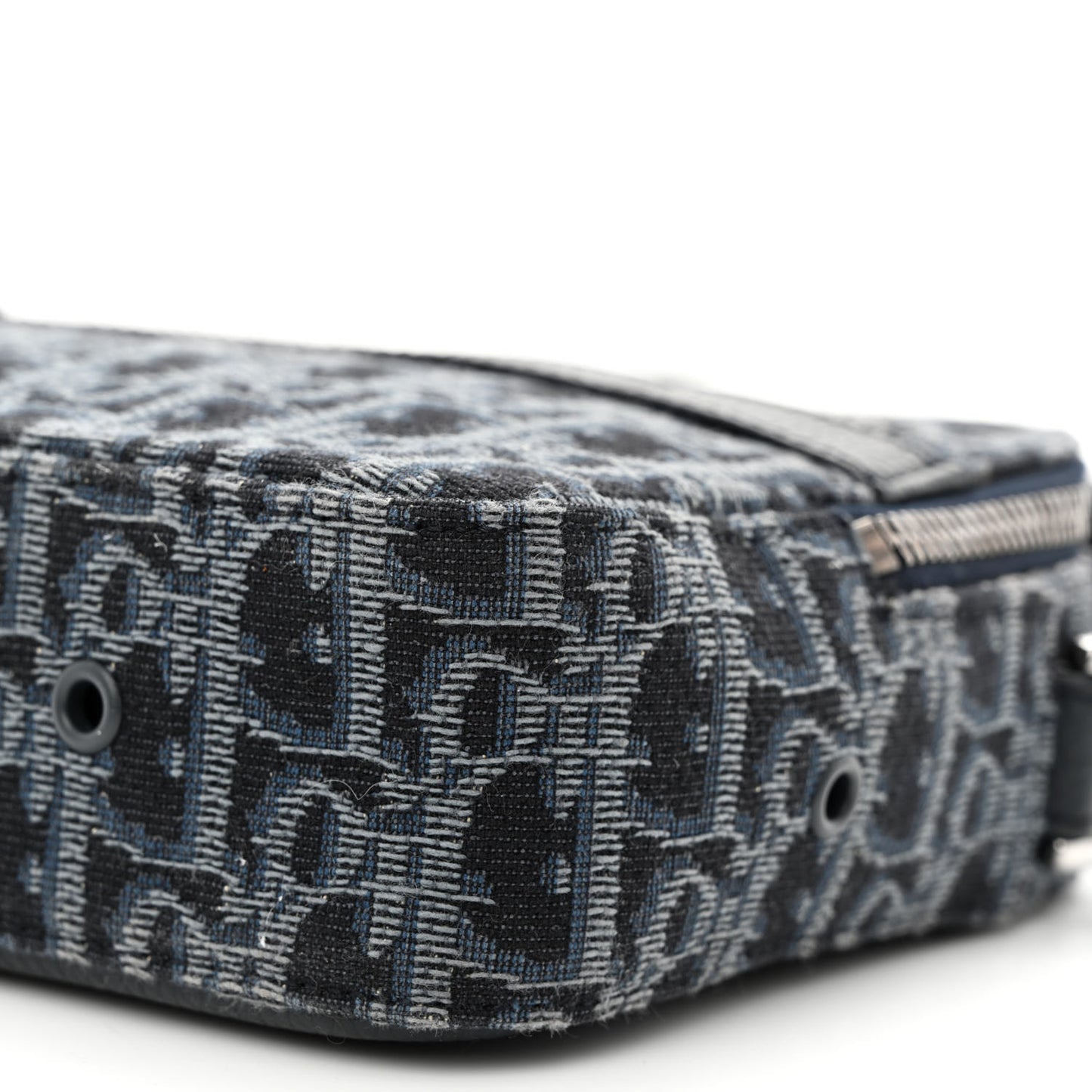 HOMME Oblique Jacquard Safari Messenger Navy Blue