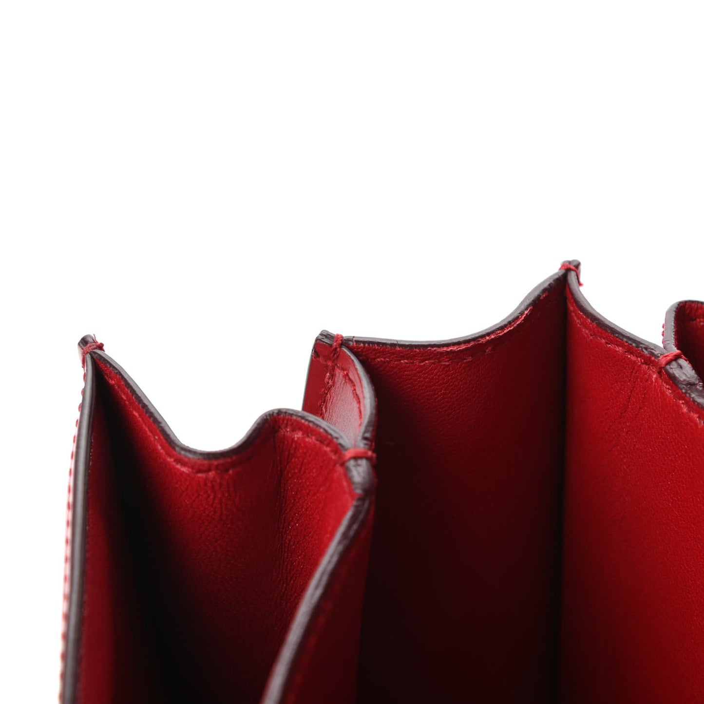 Smooth Calfskin Small Classic Box Flap Bag Red