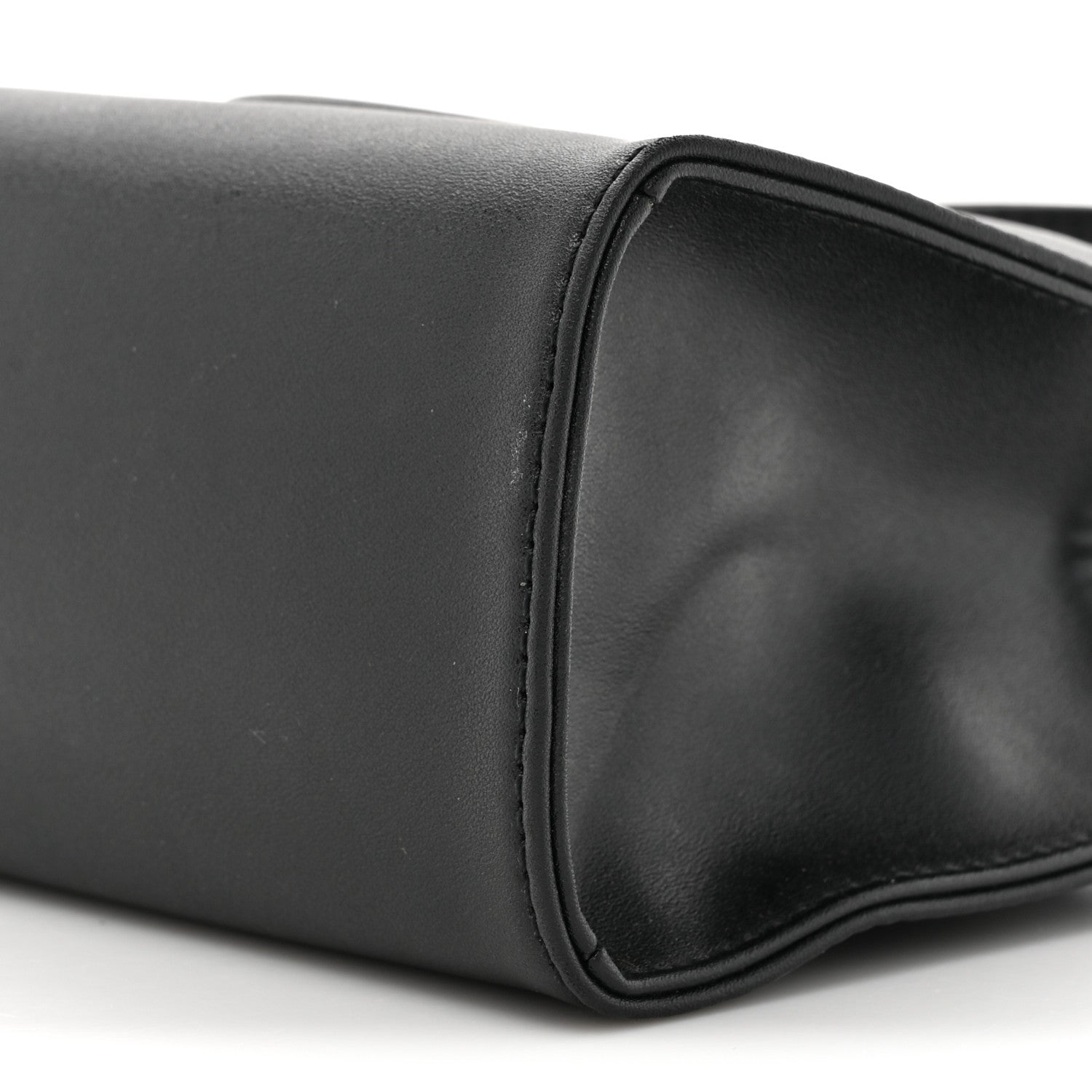 Telfar Vegan Leather Small Shopping Bag Black 8 of 9