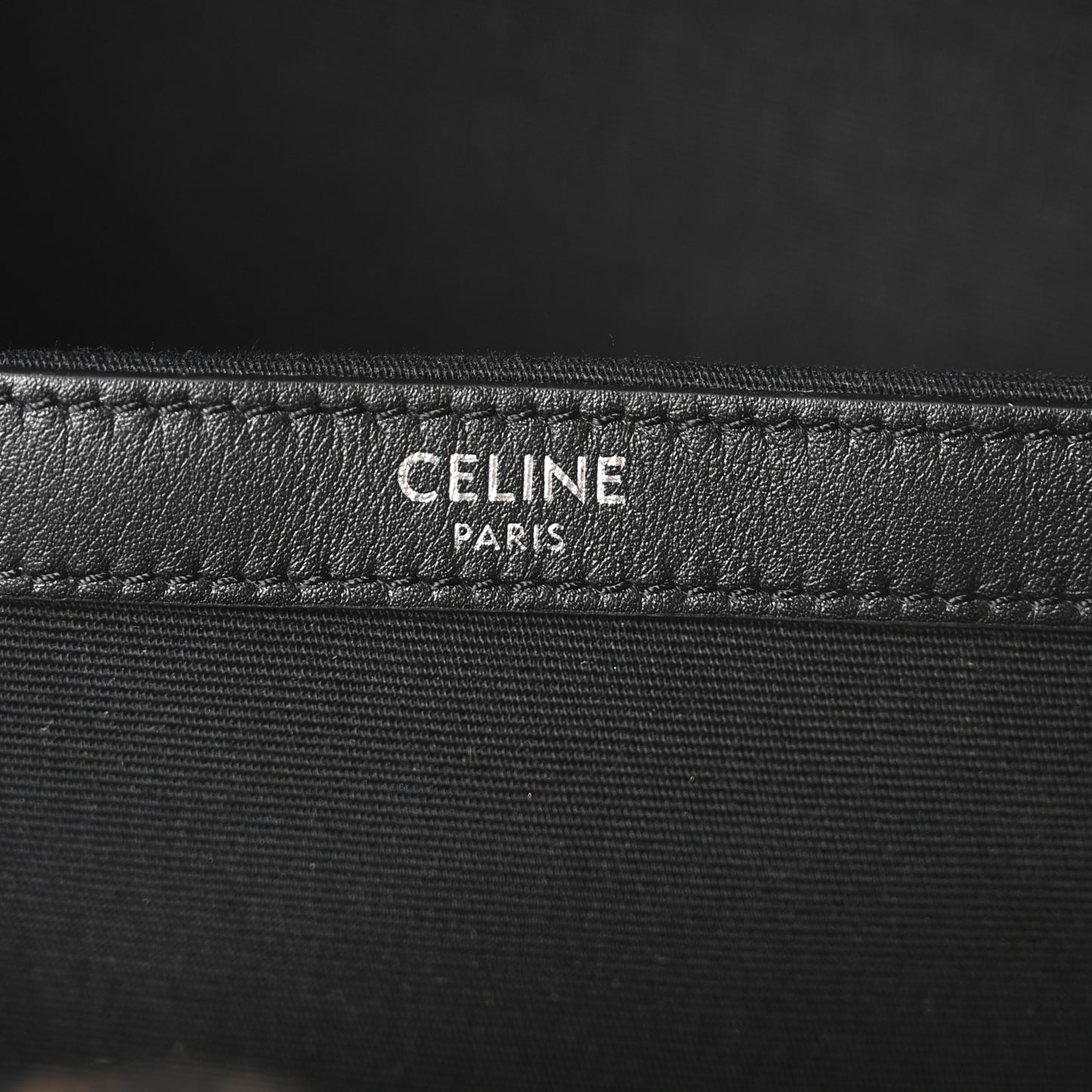 Triomphe Canvas XL Calfskin Backpack Black