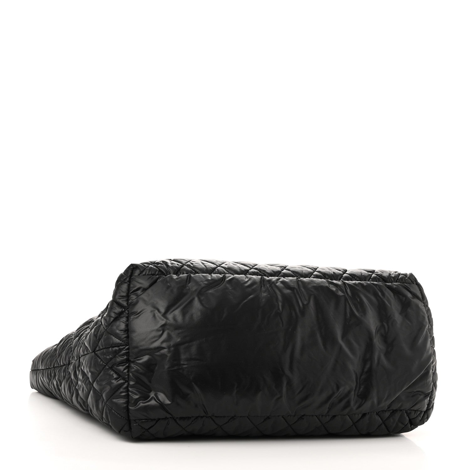 Chanel Nylon Quilted Large Coco Cocoon Tote Black 4 of 10