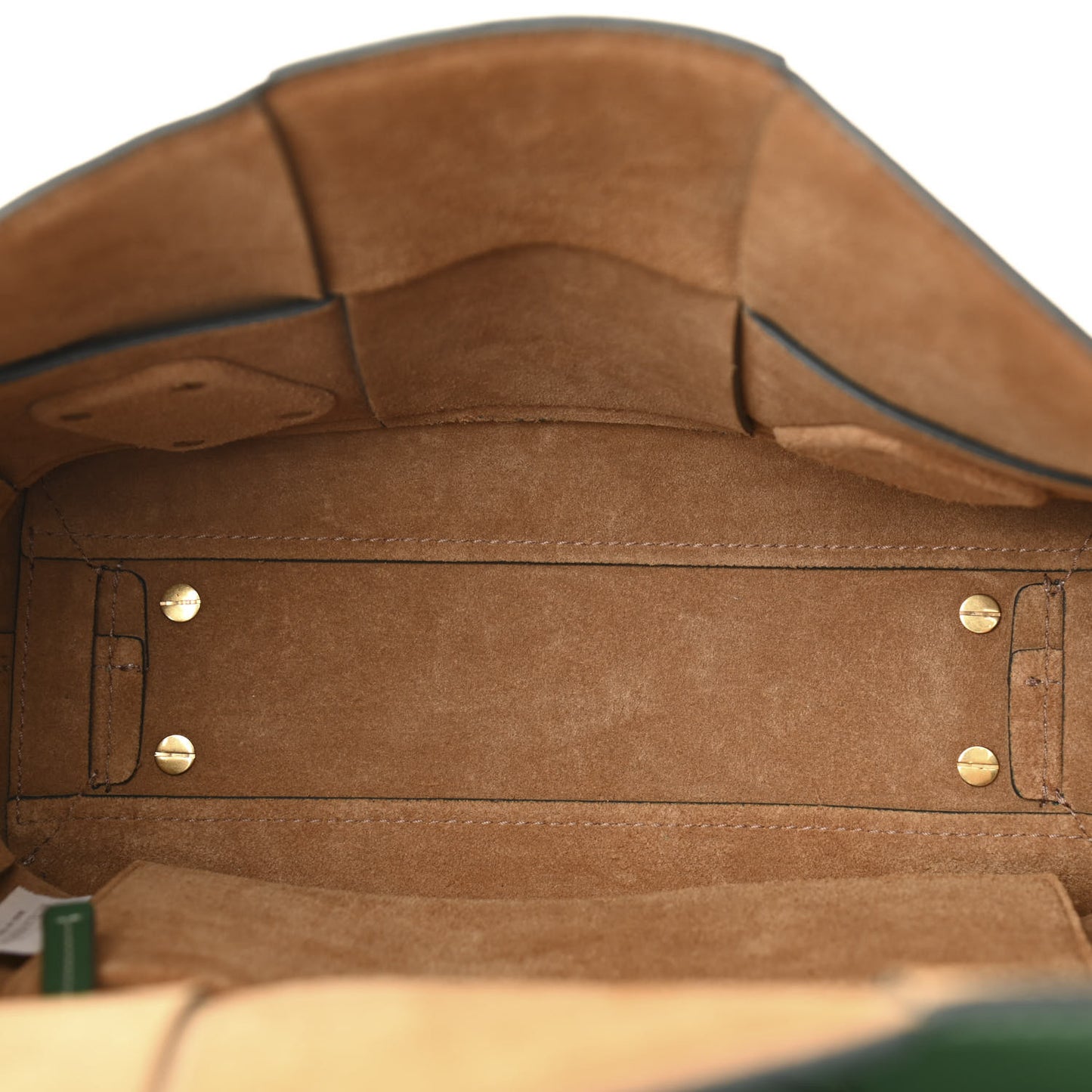 French Calfskin Maxi Intrecciato Arco 33 Racing Green