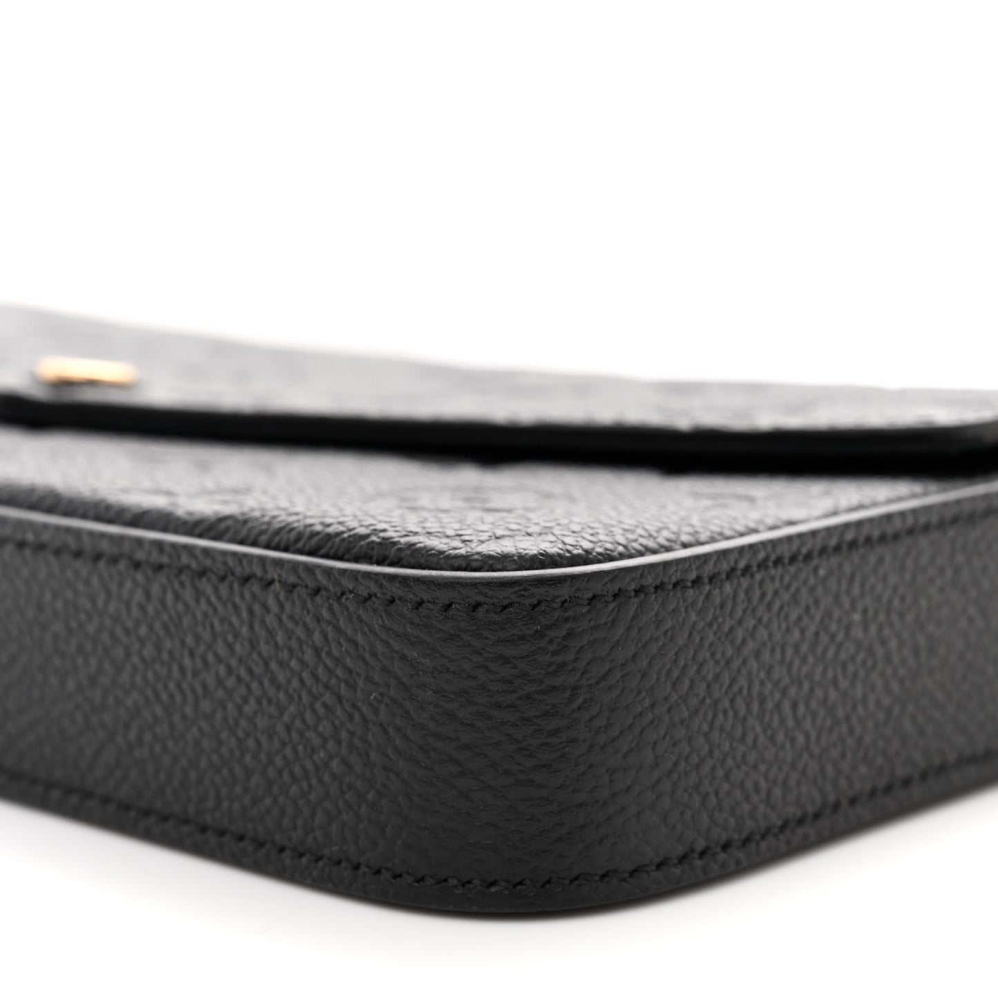 Empreinte Pochette Felicie Chain Wallet Black