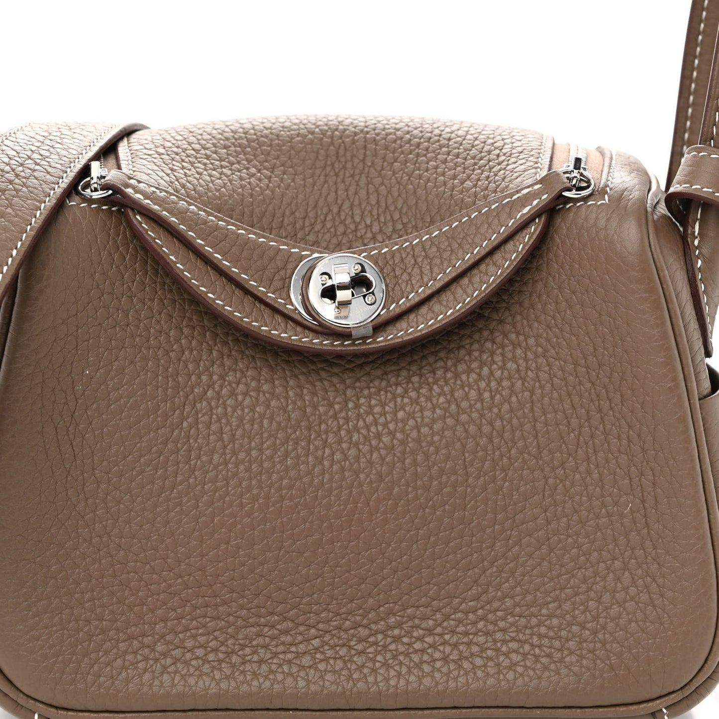 Taurillon Clemence Mini Lindy 20 Etoupe