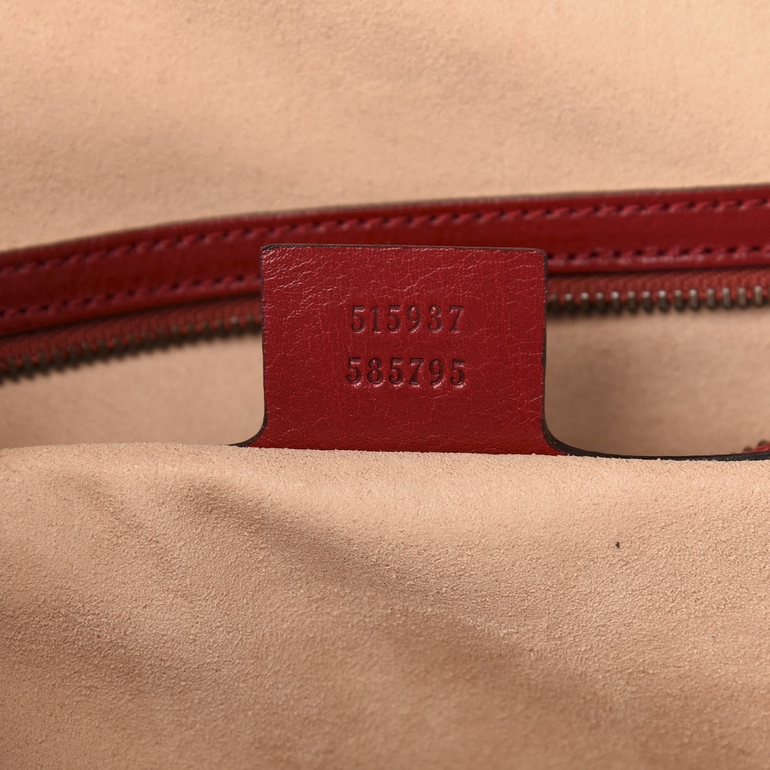 Gucci Calfskin Large Re(Belle) Top Handle Bag Red 3 of 9