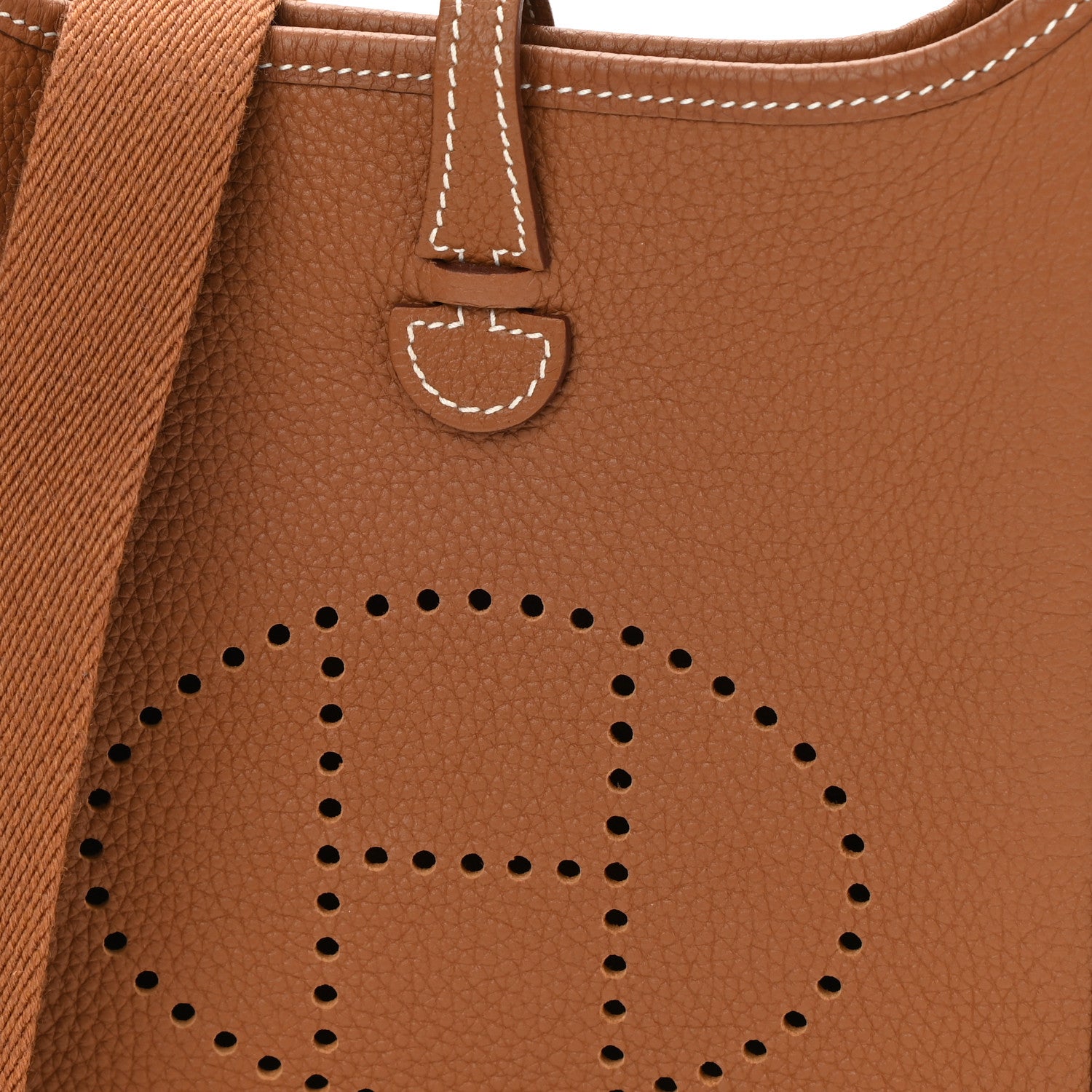 Hermes Taurillon Clemence Evelyne TPM Gold 9 of 12