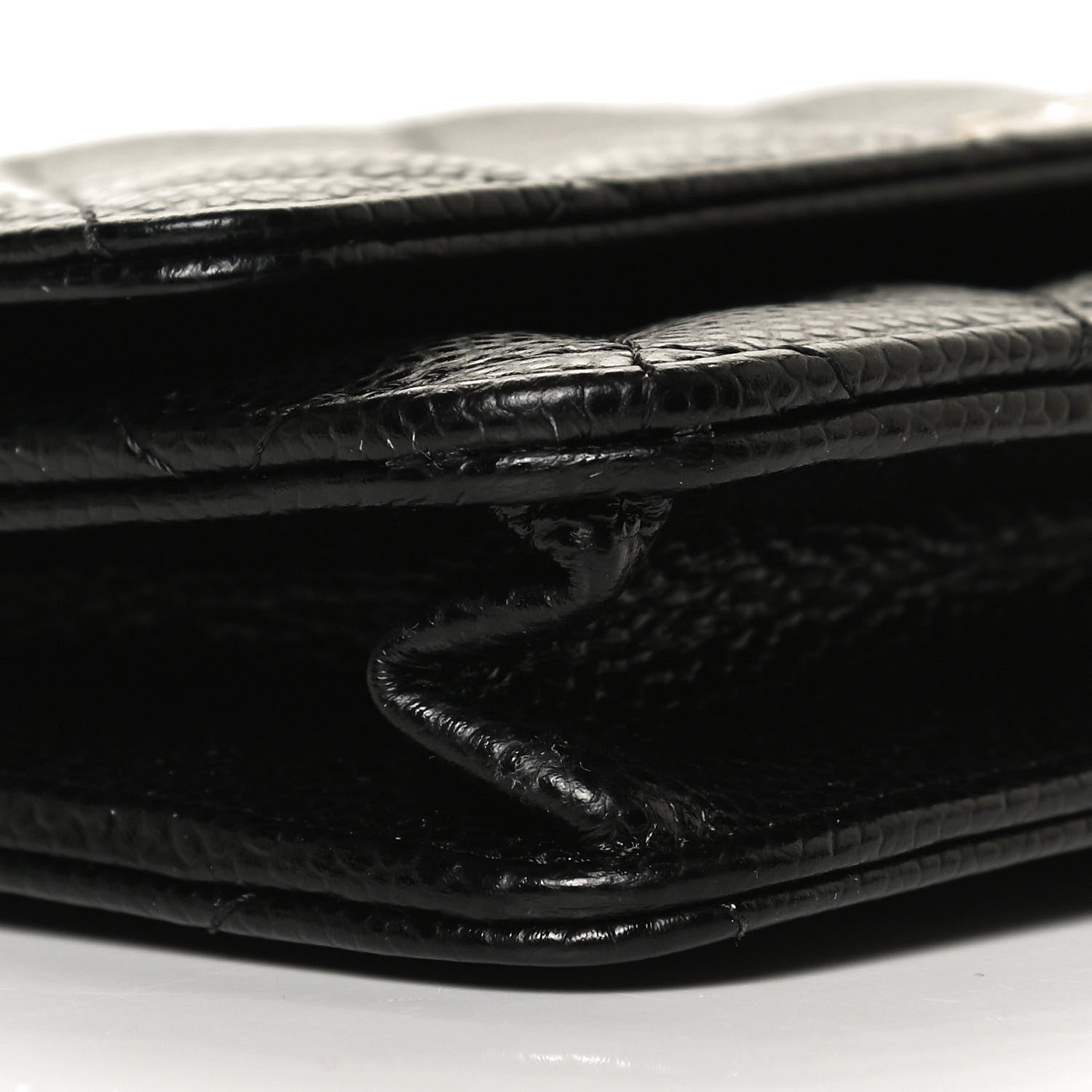 Chanel Caviar Quilted Wallet On Chain WOC Black 9 of 11