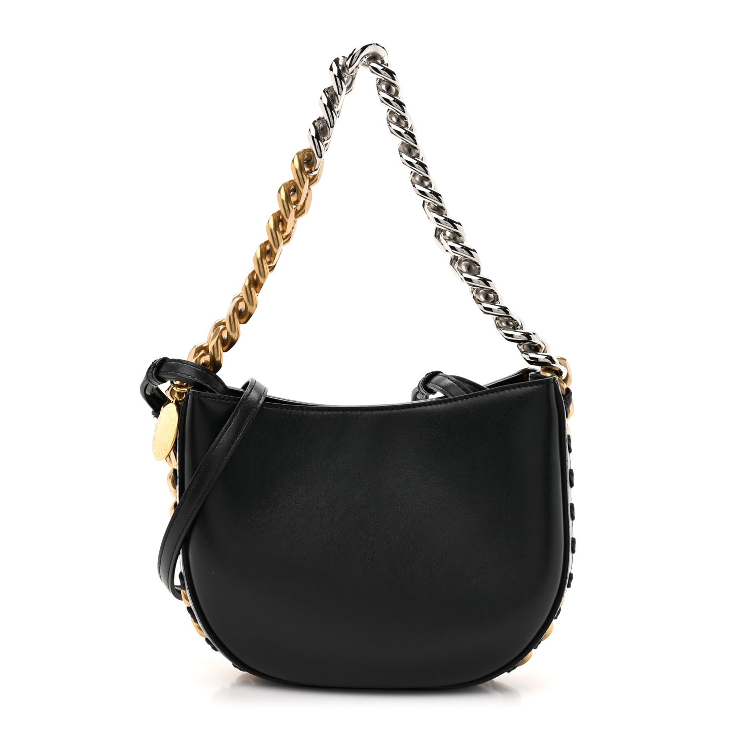 Eco Alter Nappa Small Frayme Shoulder Bag Black