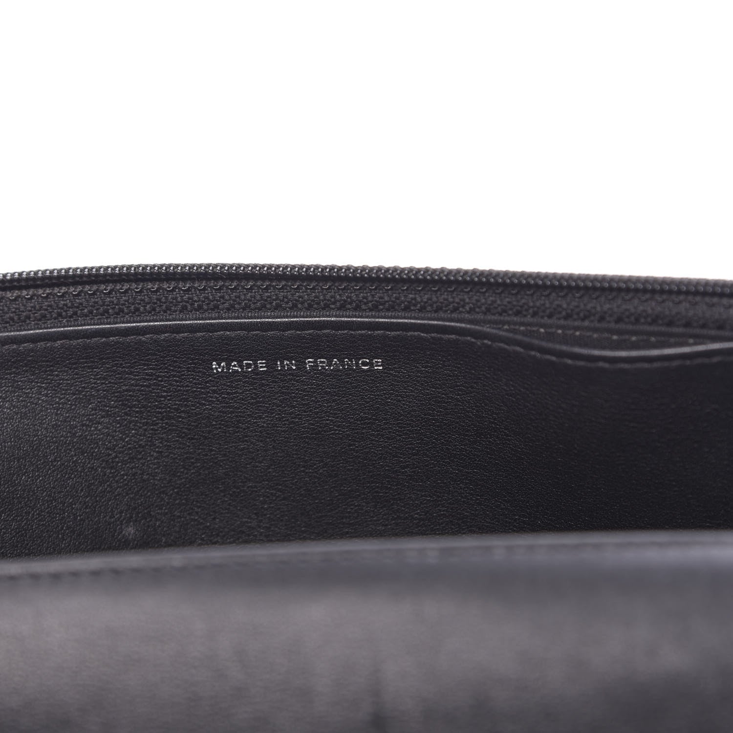 Chanel Caviar Timeless CC Wallet On Chain WOC Black 7 of 14