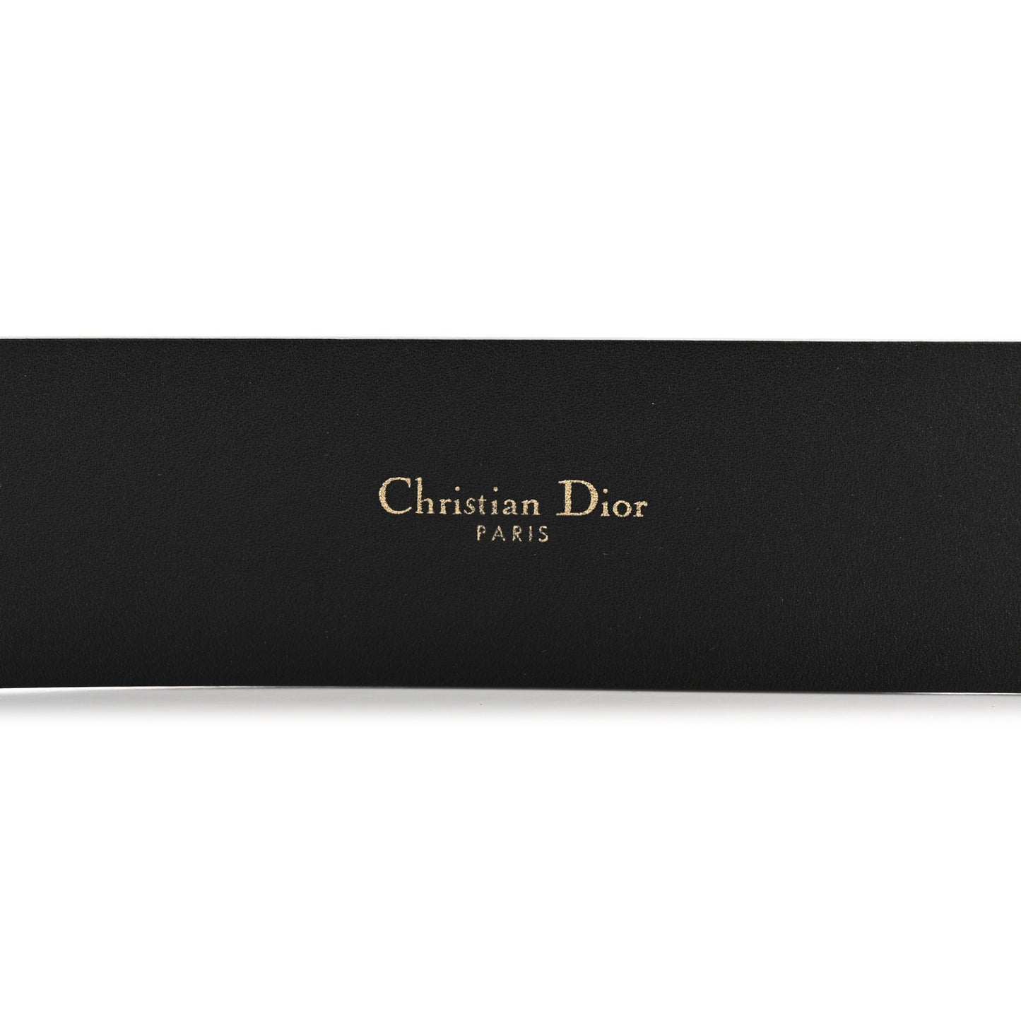 Calfskin CD Belt 75 30 Black