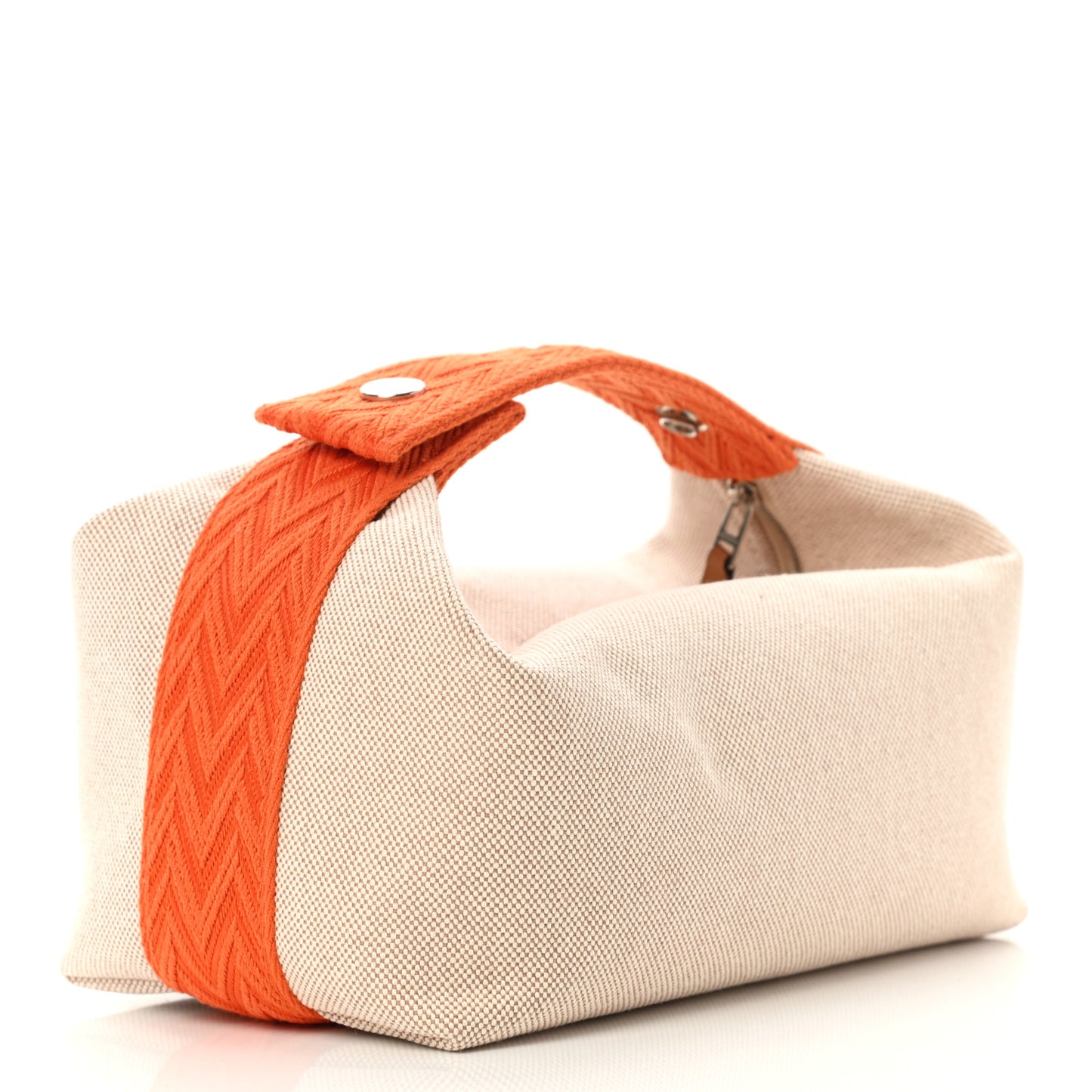 Canvas Small Bride-A-Brac Pouch Natural Orange