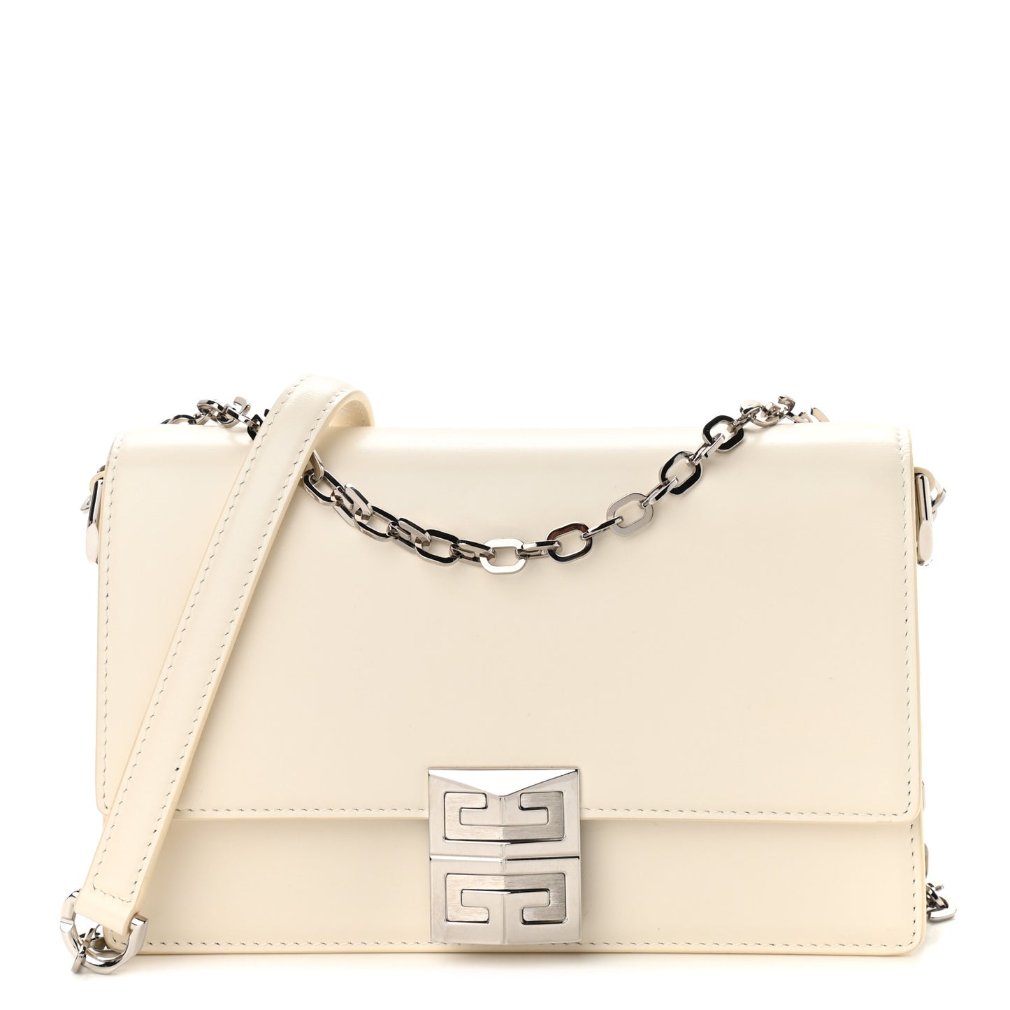 Box Calfskin Medium 4G Shoulder Bag Ivory