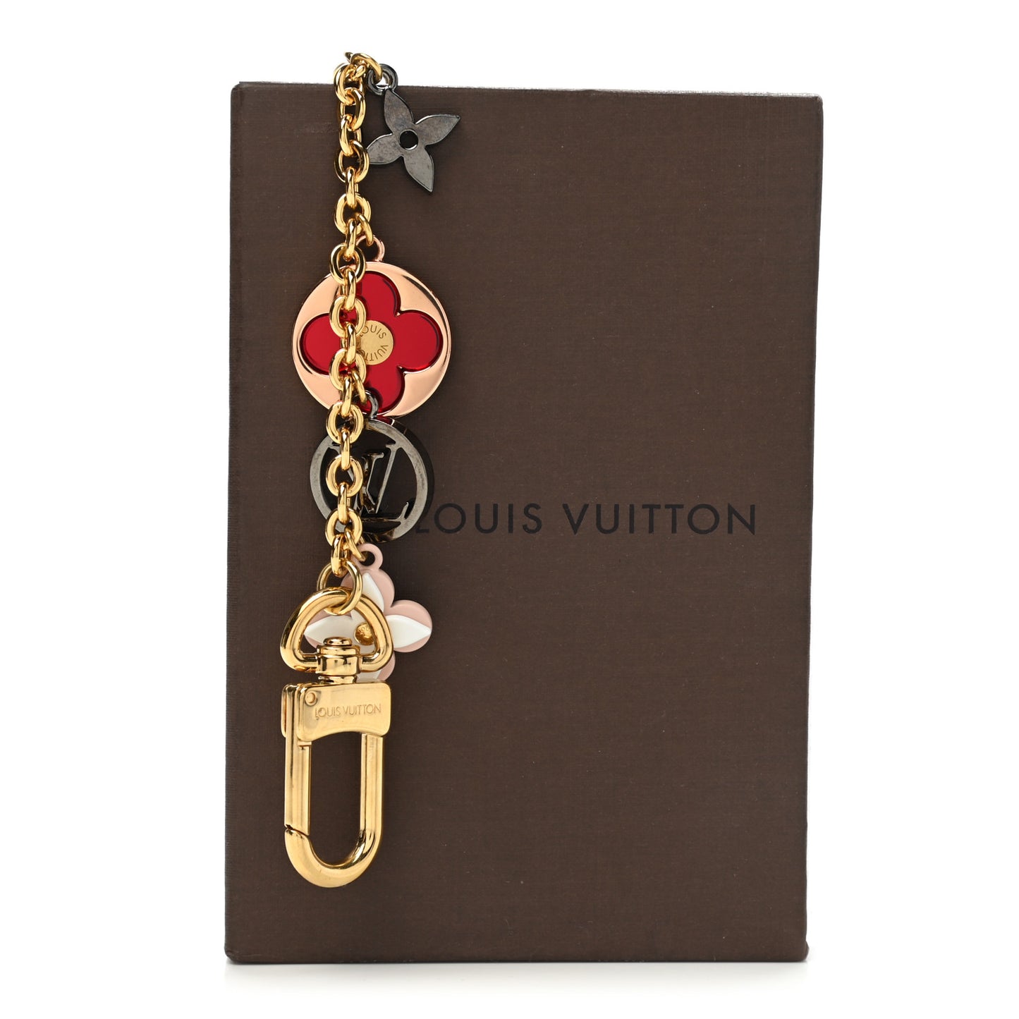 Preppy Flowers Bag Charm Chain Multicolor