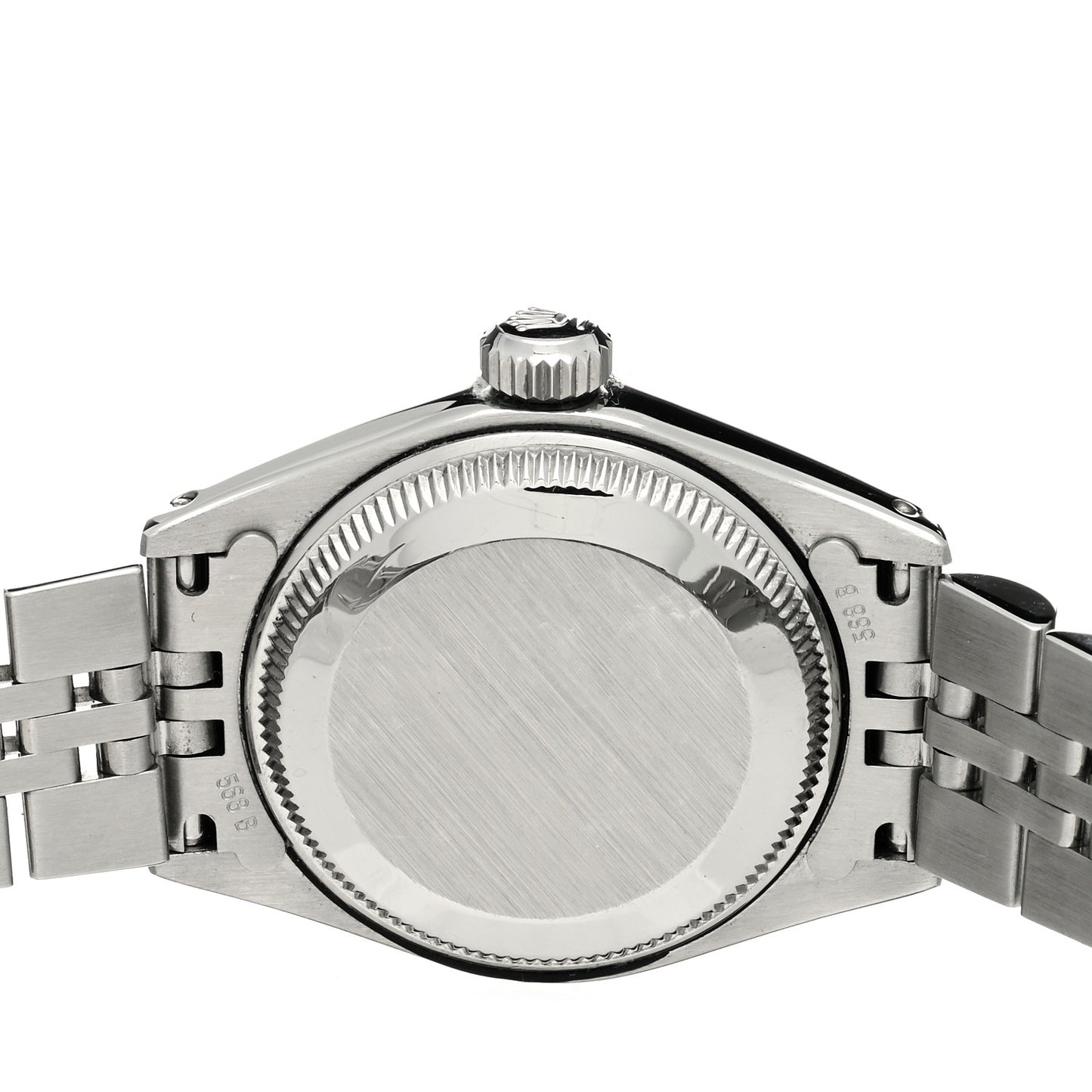 Stainless Steel 18K White Gold 26mm Oyster Perpetual Date Watch Silver 6917