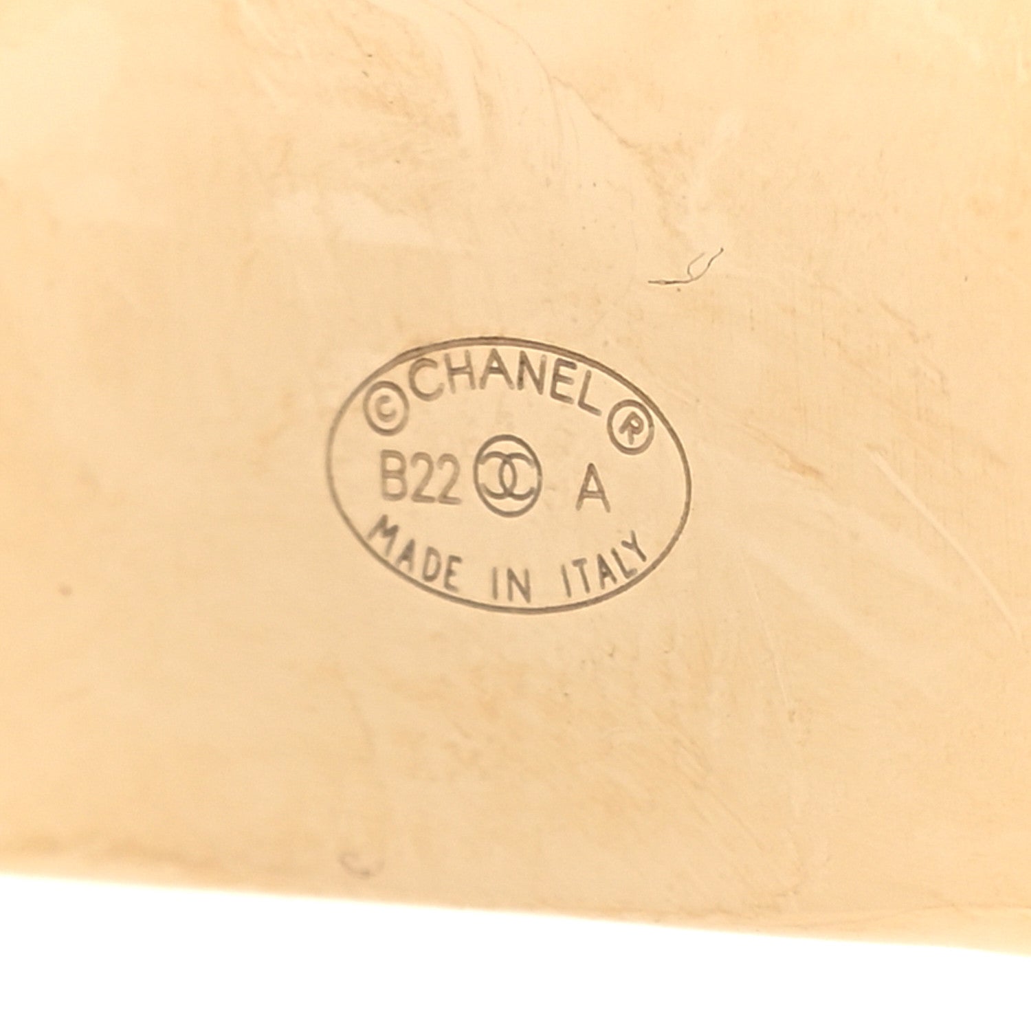 Chanel Enamel CC Square Earrings Black White 4 of 5