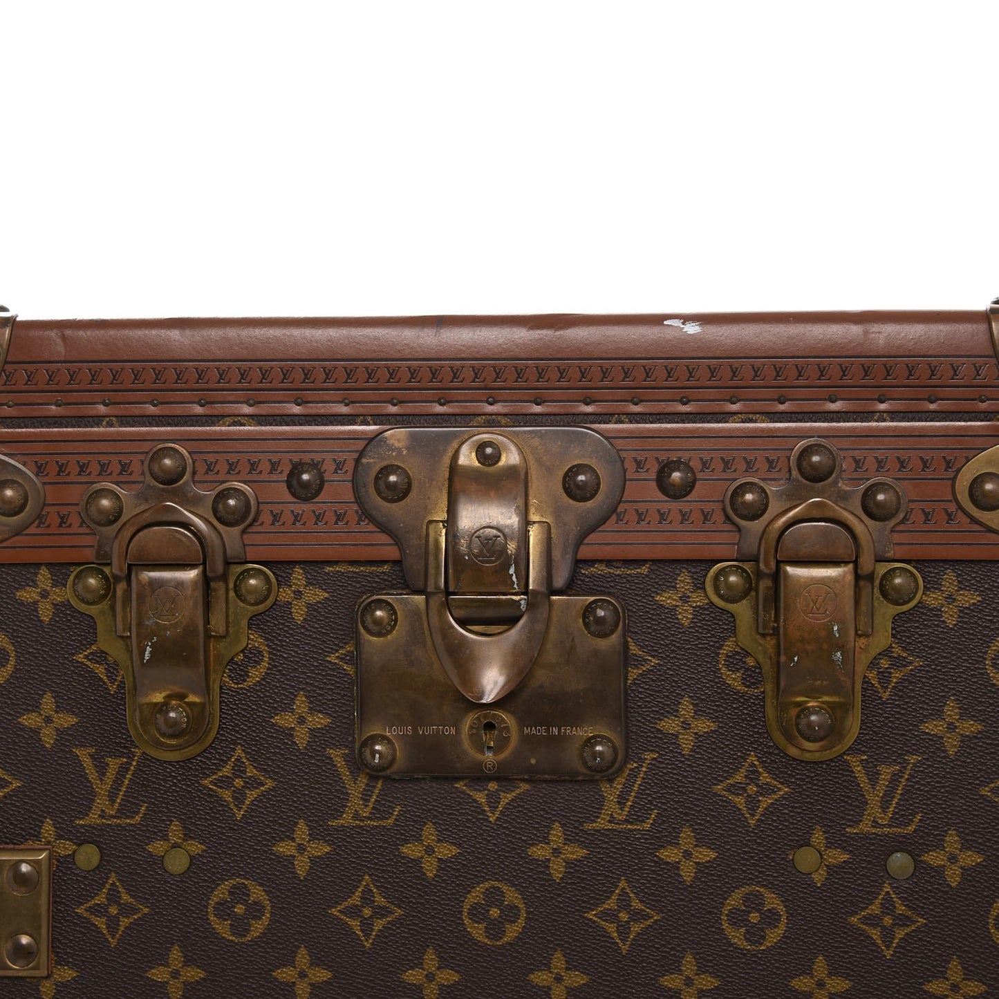 Monogram Stokowski Secretary Desk Trunk