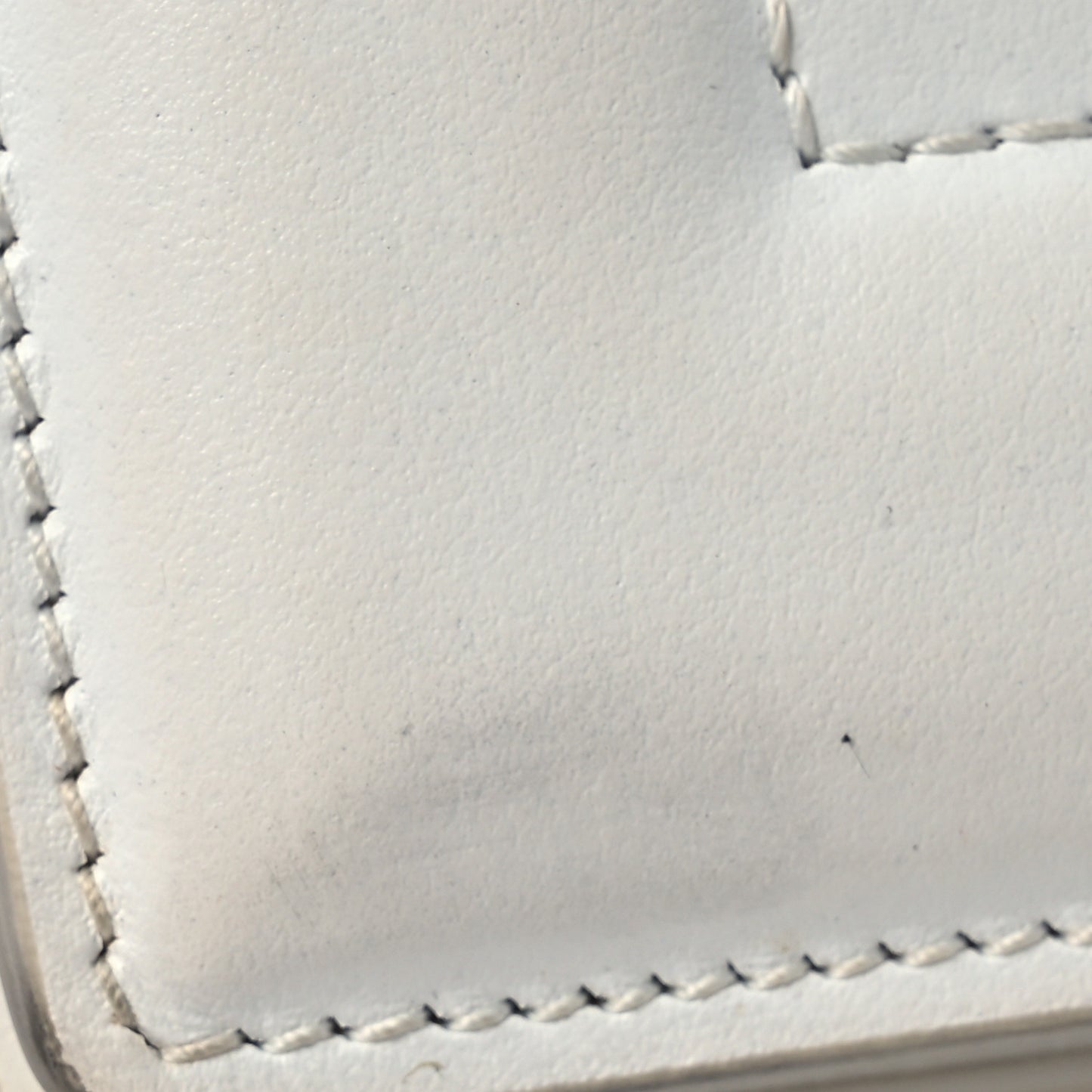 Calfskin DG Logo Flap Crossbody Bag White