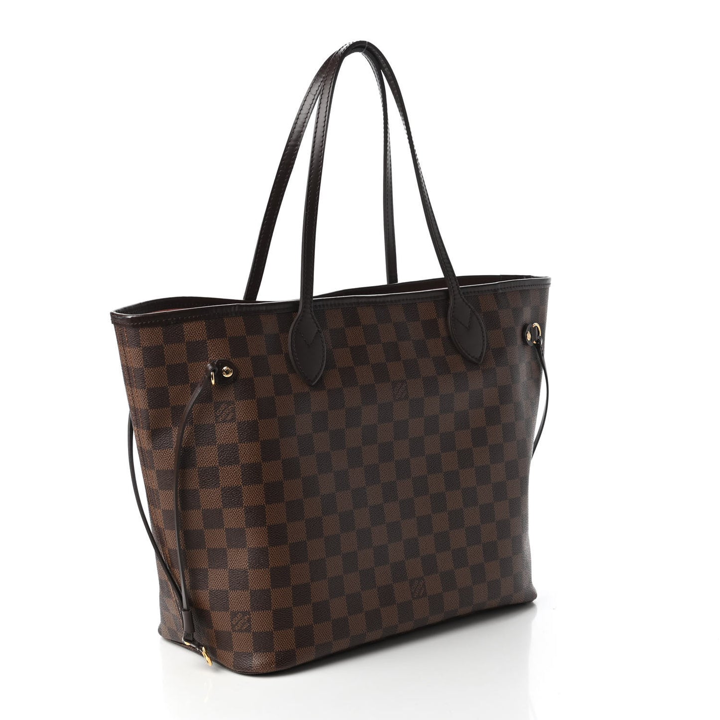 Damier Ebene Neo Neverfull MM Rose Ballerine