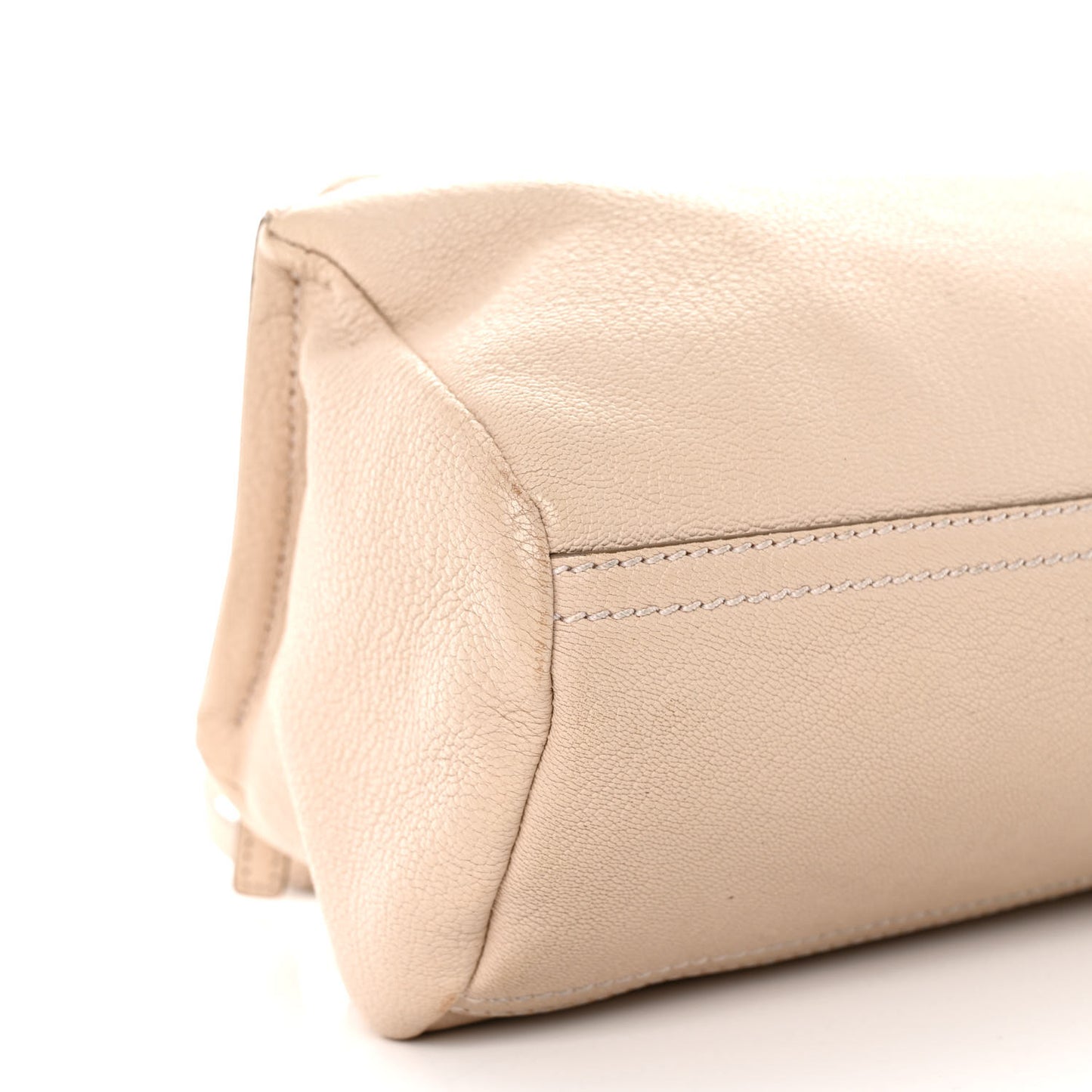Sugar Goatskin Mini Pandora Beige