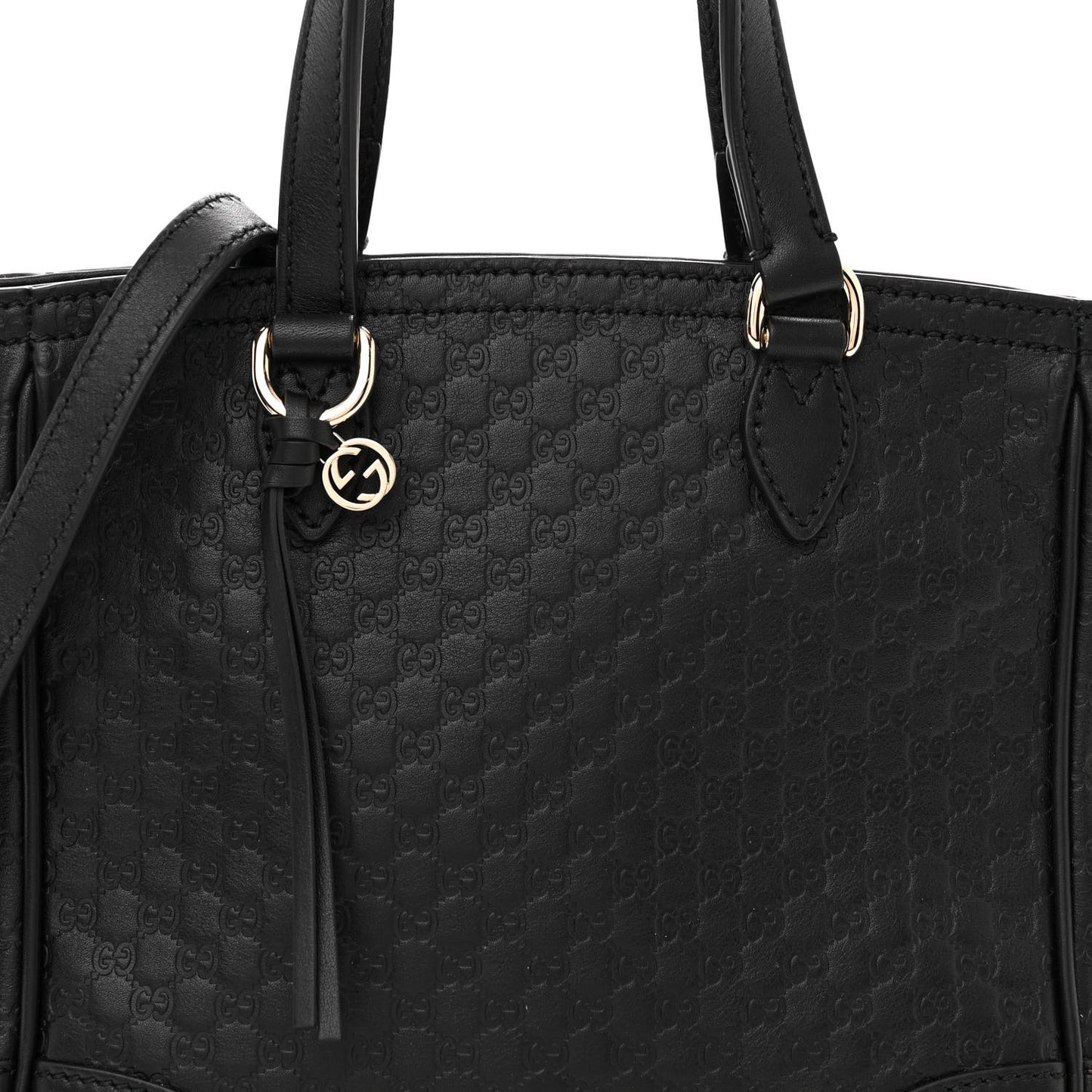Microguccissima Small Bree Tote Black