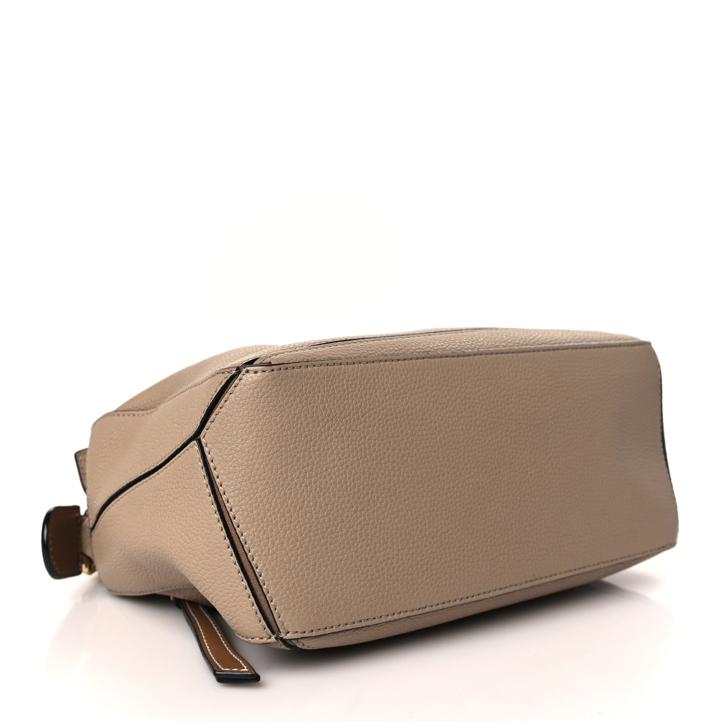 Grained Calfskin Small Puzzle Bag Sand Mink