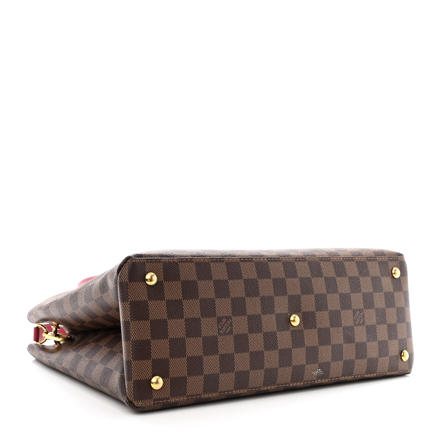 Louis Vuitton Damier Ebene LV Riverside Lie De Vin 4 of 12