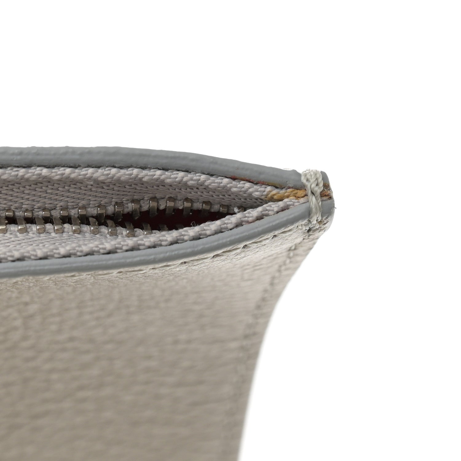 Christian Louboutin Calfskin Spikes Small East West Cabata Tote Light Grey 12 of 12