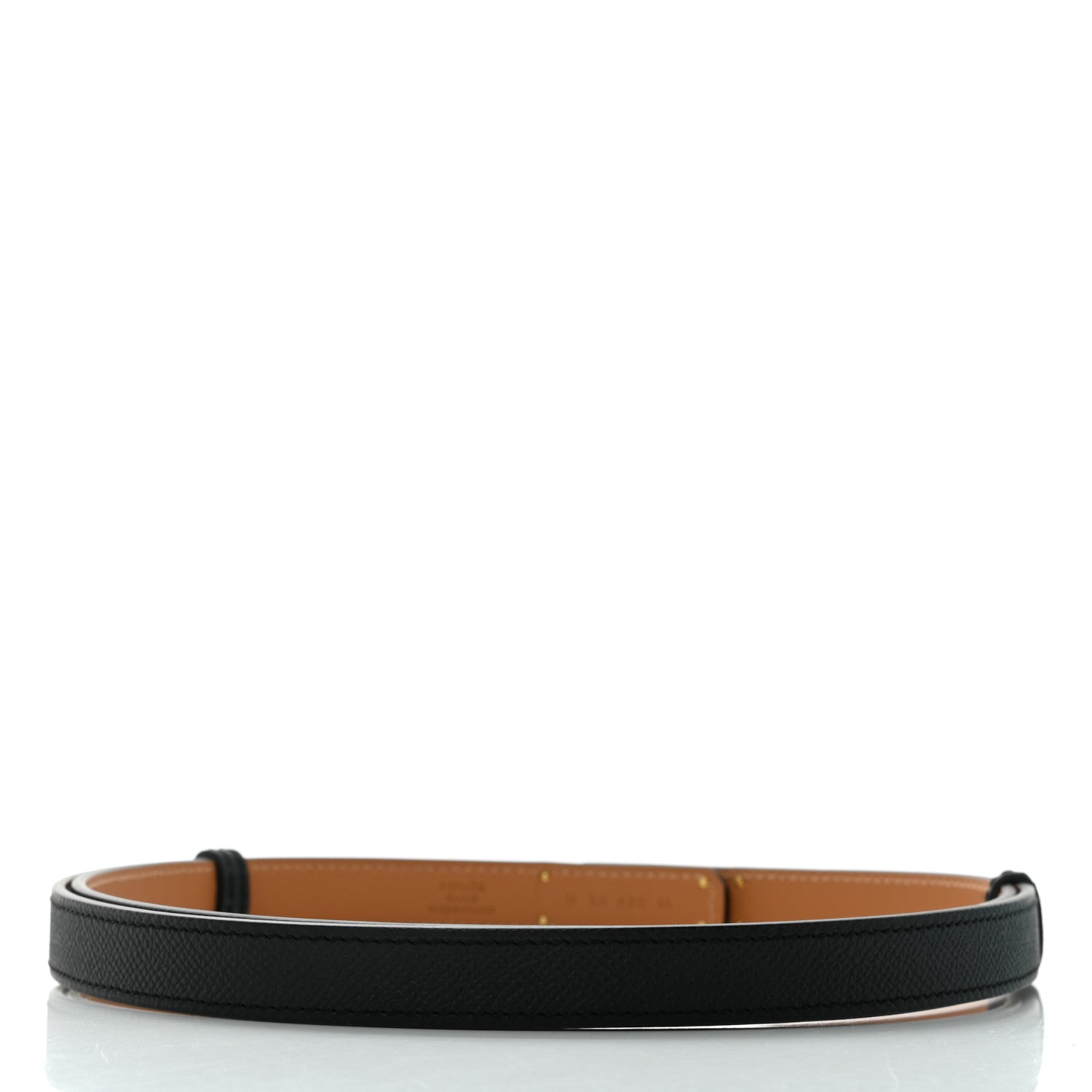 Hermes Epsom Kelly Belt Black 2 of 5