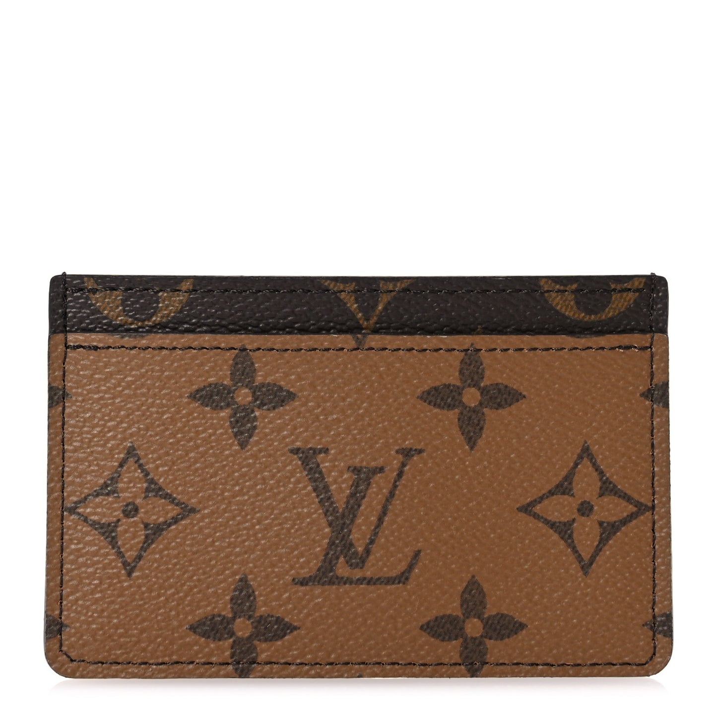 Reverse Monogram Card Holder