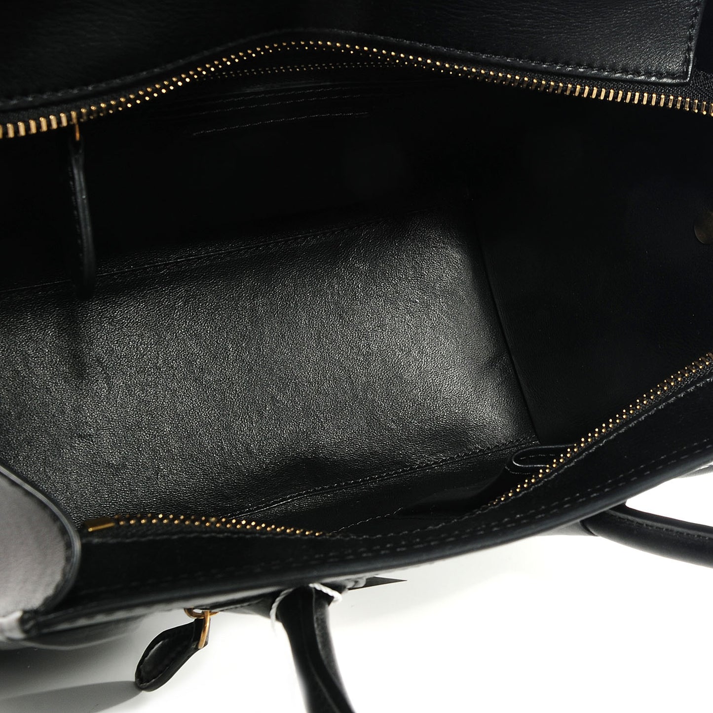 Smooth Calfskin Micro Luggage Black