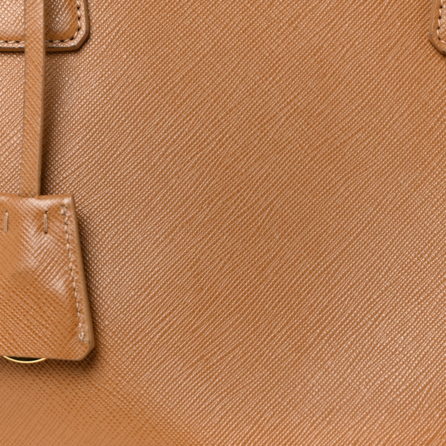 Prada Saffiano Large Galleria Double Zip Tote Caramel 9 of 32