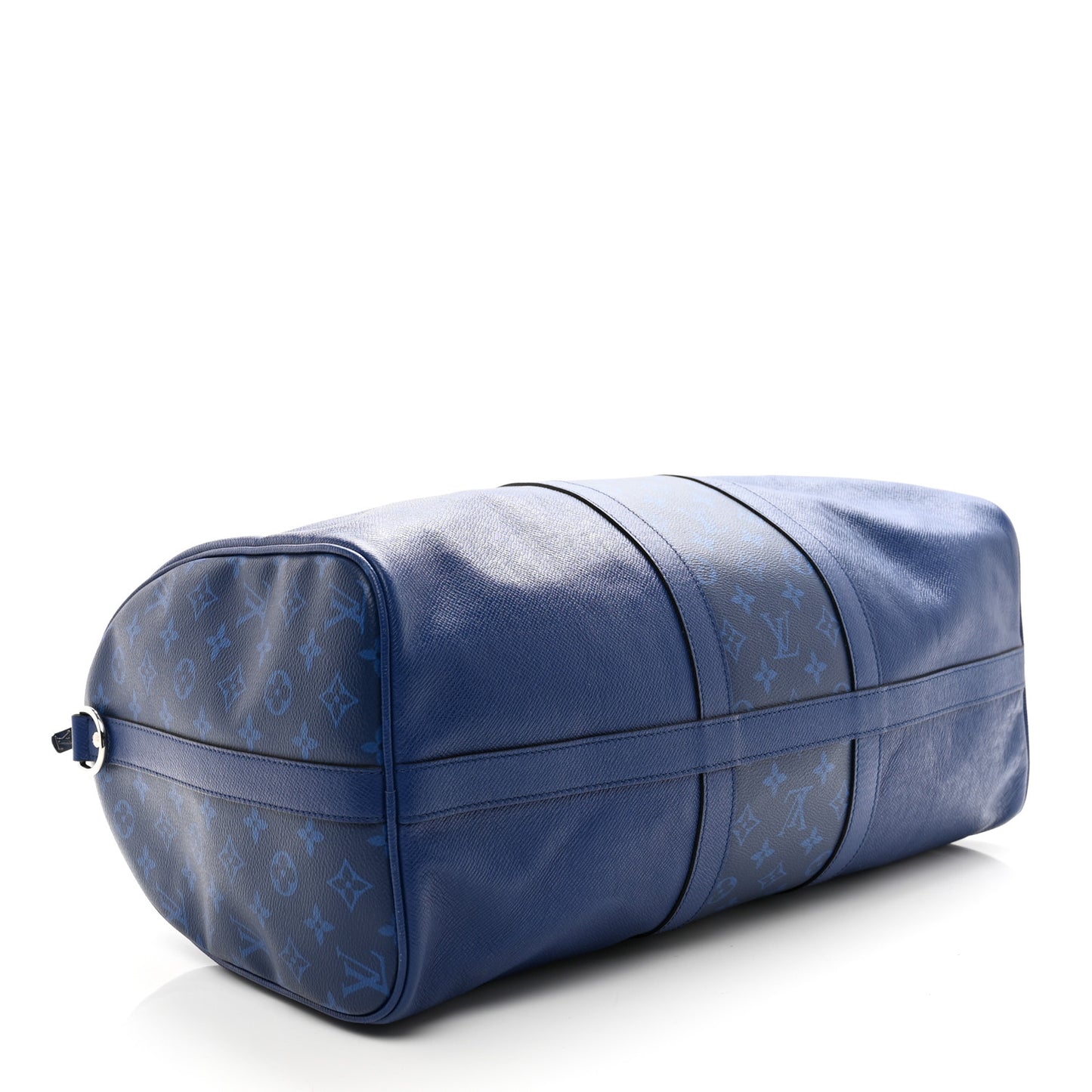 Taiga Monogram Eclipse Keepall Bandouliere 50 Pacific Blue