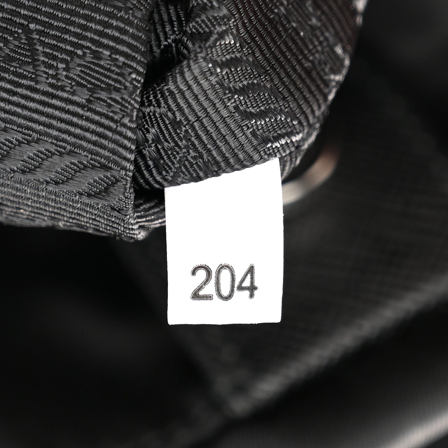 Nylon Tessuto Impuntu Quilted Tote Black