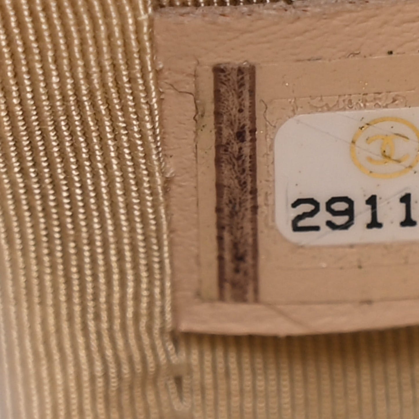 Rattan Calfskin Small Gabrielle Hobo Beige Navy