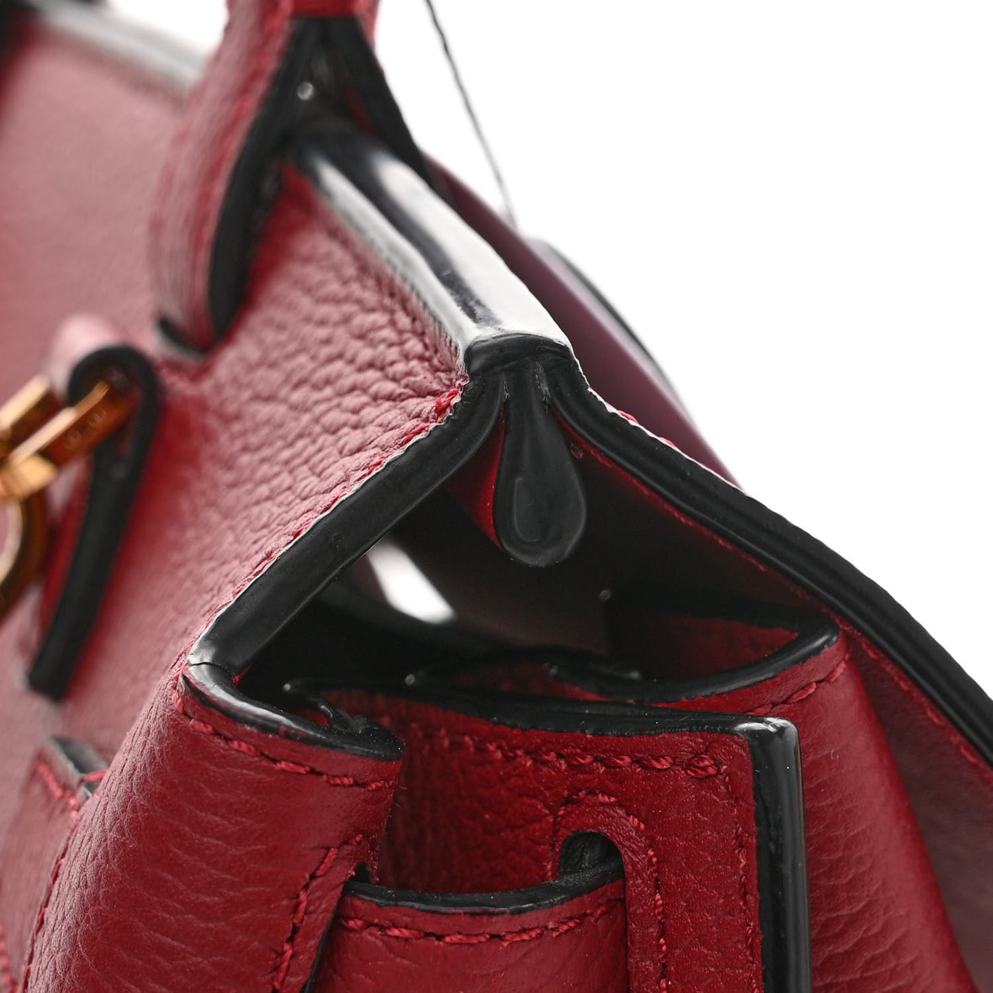 Grained Calfskin Milla Convertible Backpack Scooter Red