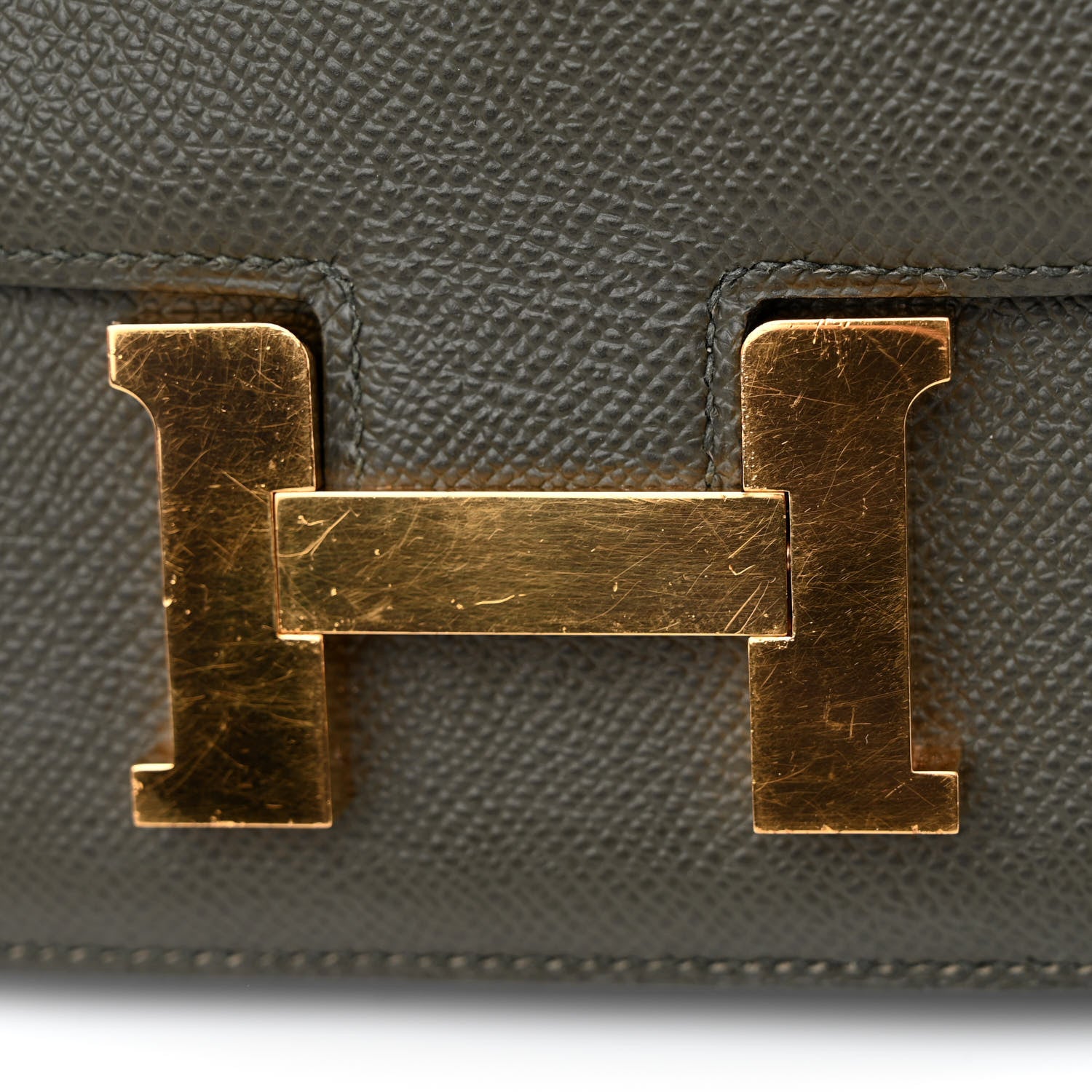 Hermes Epsom Constance 18 Vert De Gris 5 of 14