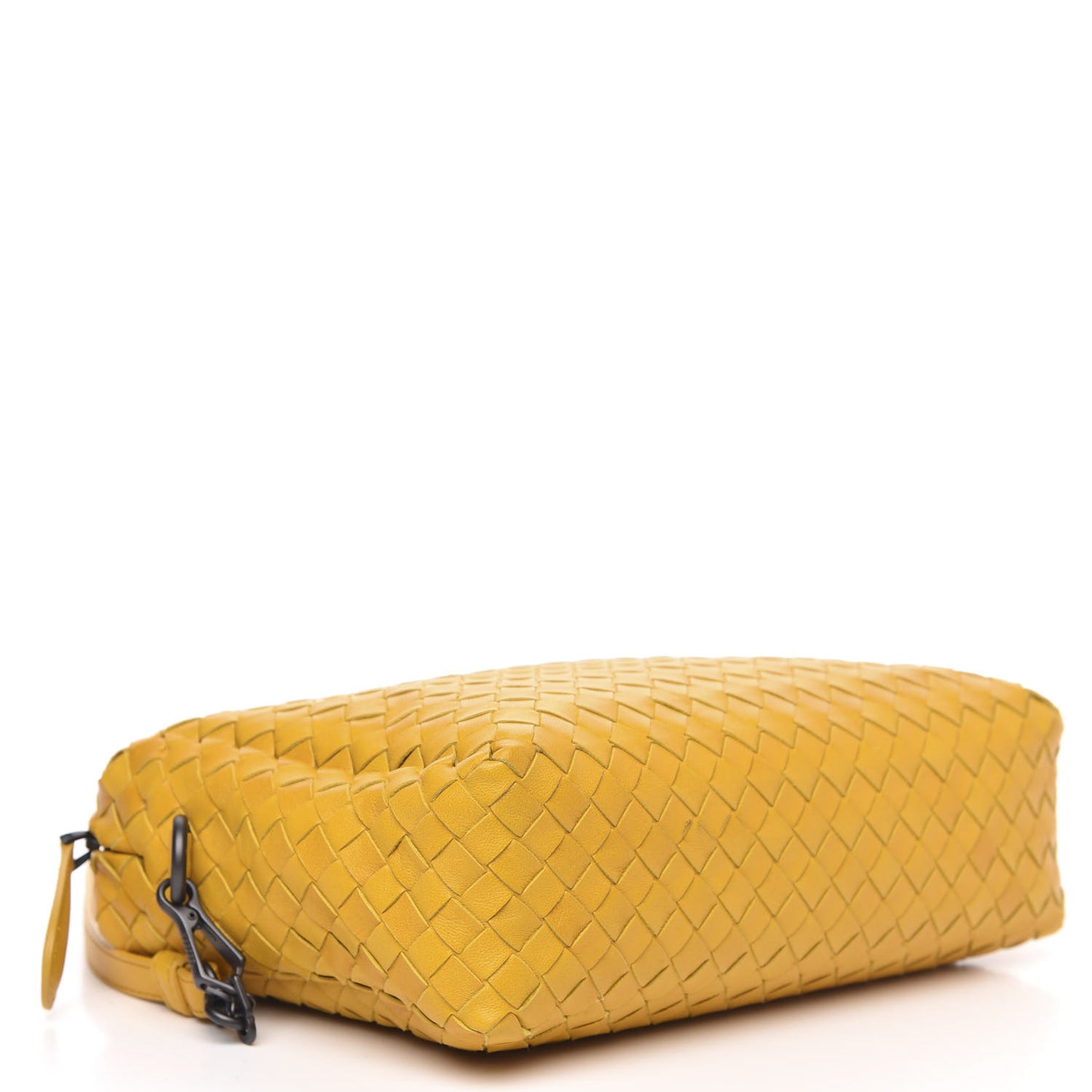 Nappa Intrecciato Small Camera Bag Yellow