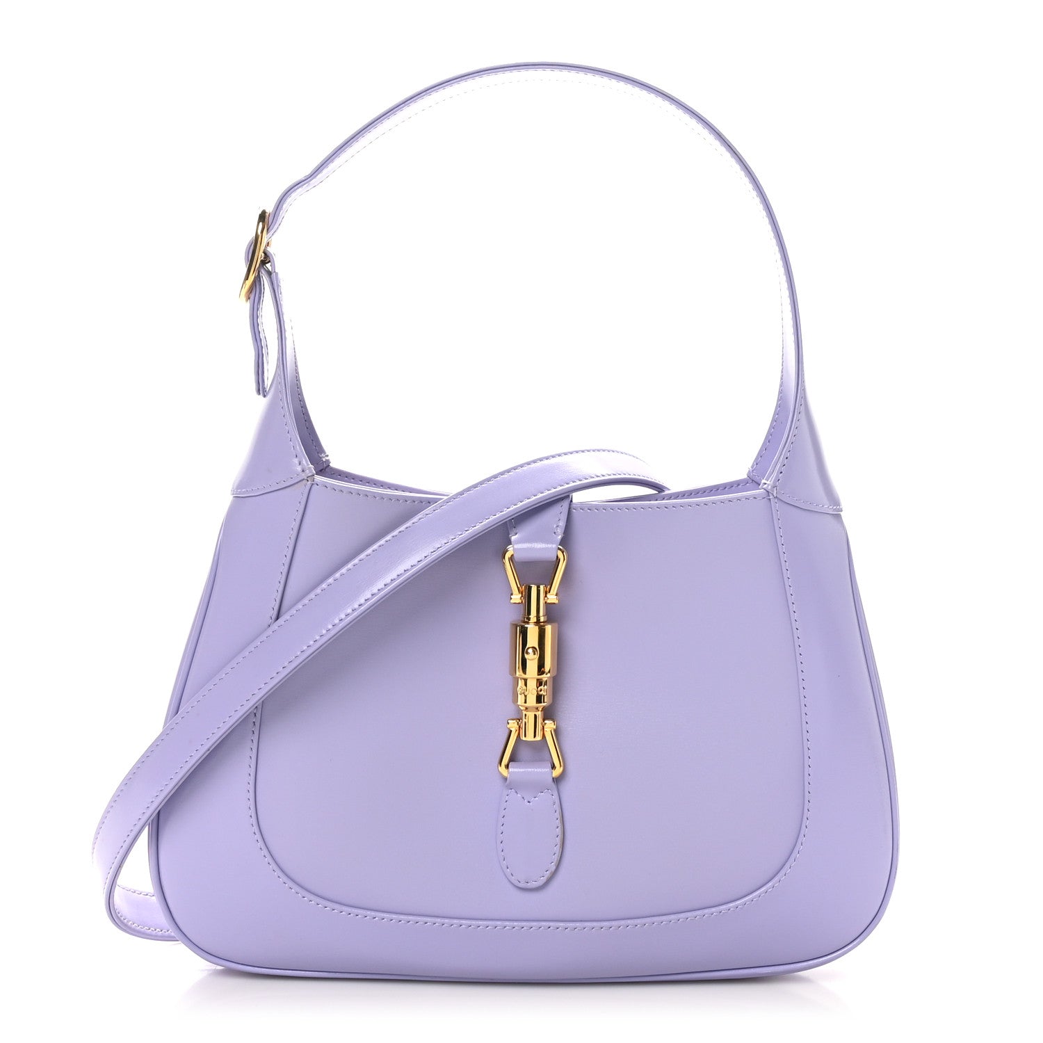 Gucci Boarded Dyana Lux Calfskin Small Jackie 1961 Hobo Lapis 1 of 10