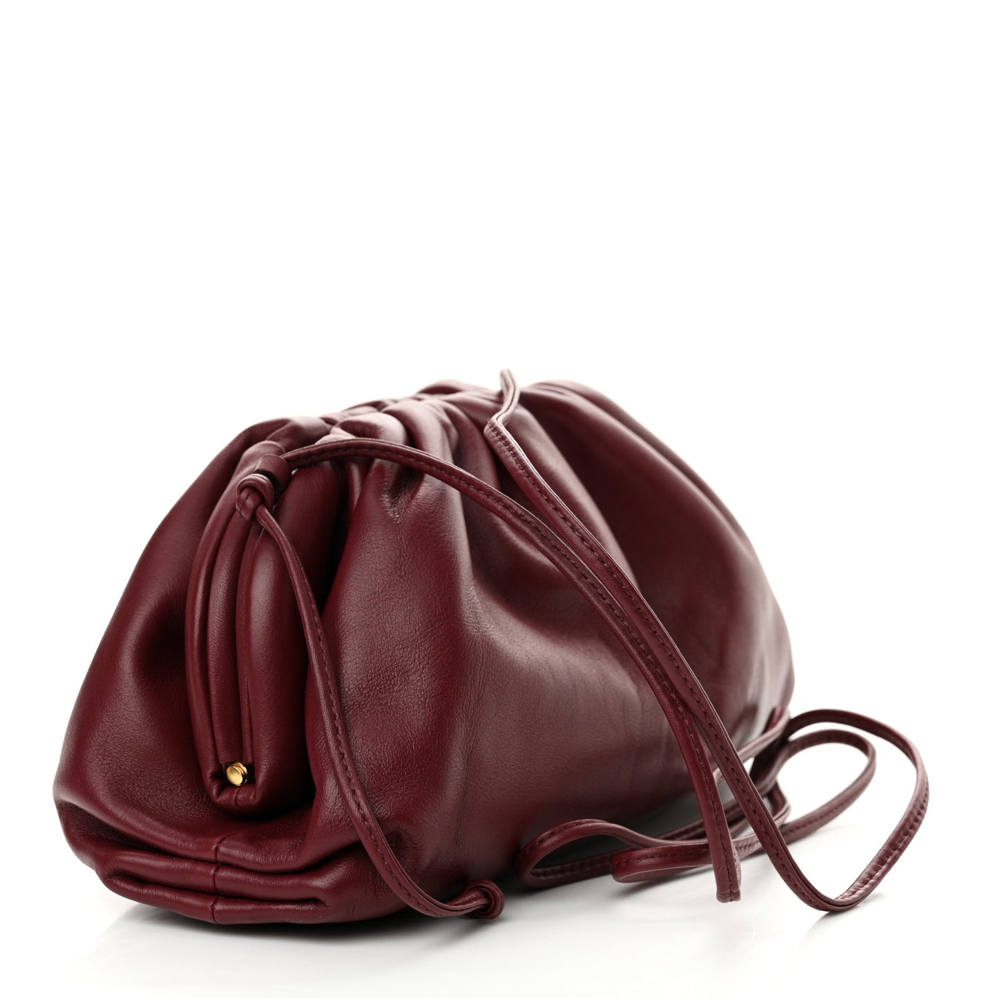 Butter Calfskin The Mini Pouch Bordeaux