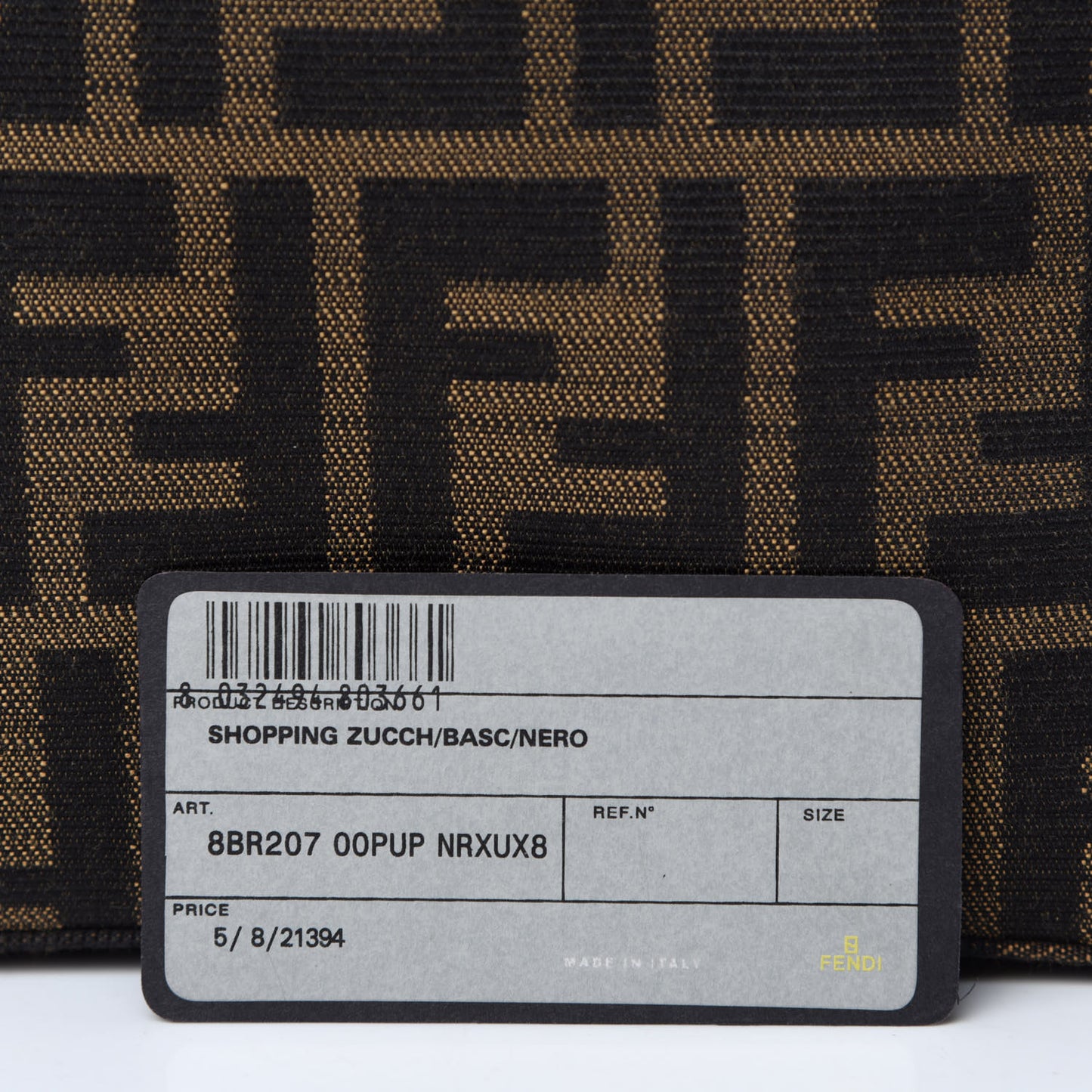 Zucca Pochette Tobacco Red