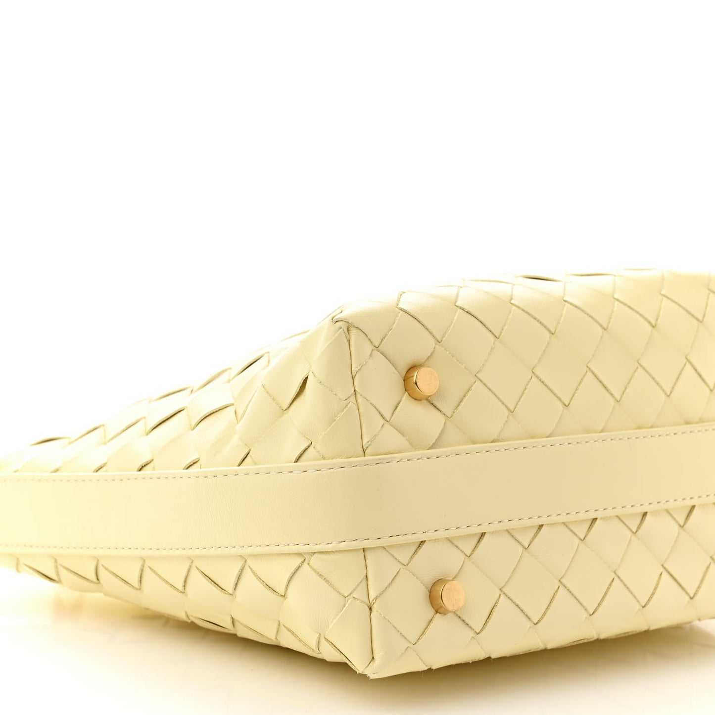 Nappa Intrecciato Mini Wallace Camomile
