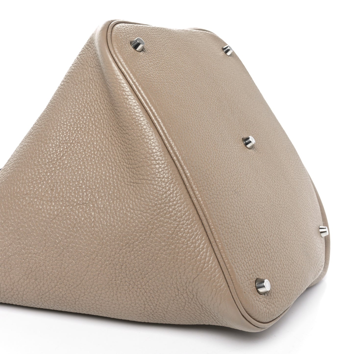 Taurillon Clemence Picotin Lock 26 GM Gris Tourterelle