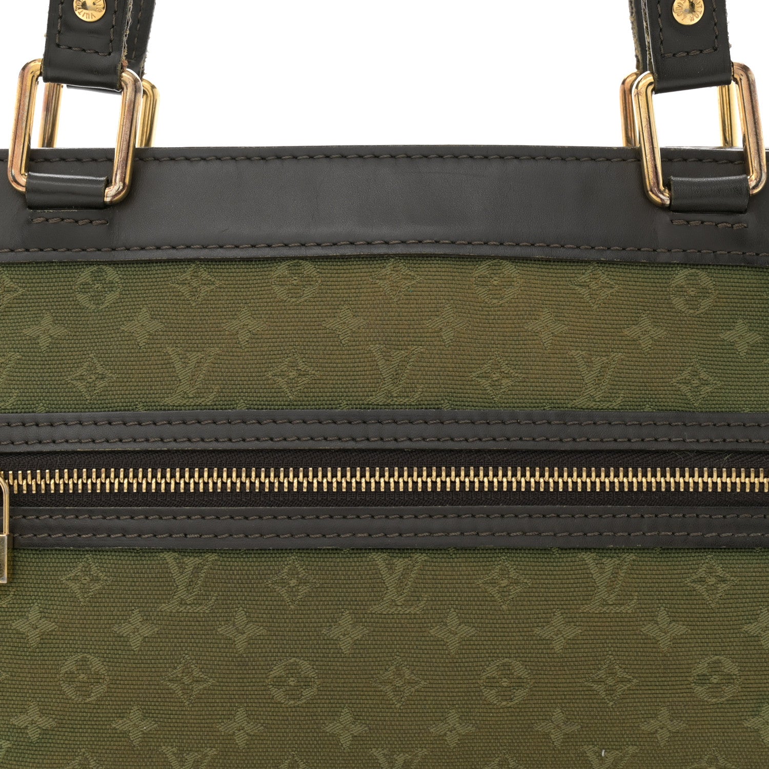 Louis Vuitton Mini Monogram Lucille PM Kaki 8 of 14