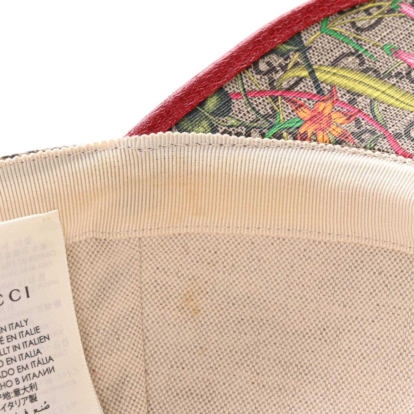 GG Supreme Flora Claudia Baseball Hat 59 XL Red