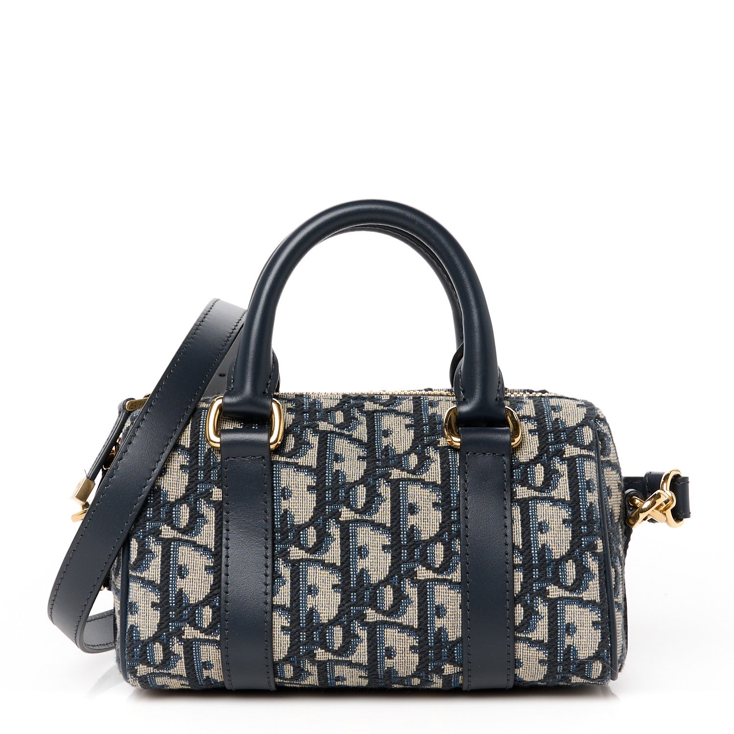 Christian Dior Oblique Nano Groove 17 Bag Blue 1 of 11